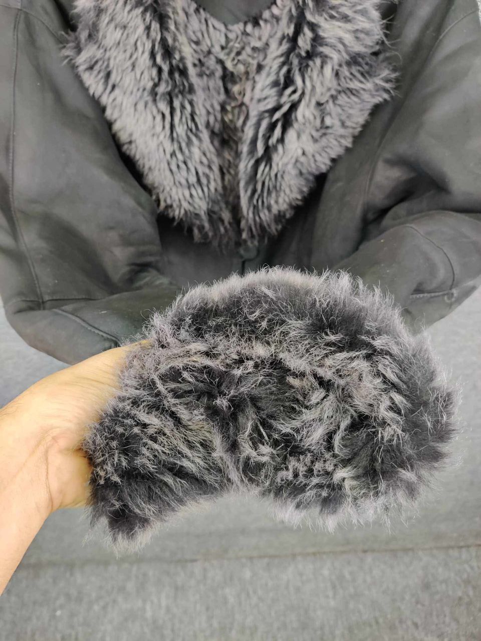 Japanese Brand Rare 🔥 Renoir Donna Faux Fur Suede Leather Jacket Size US L / EU 52-54 / 3 - 11 Thumbnail