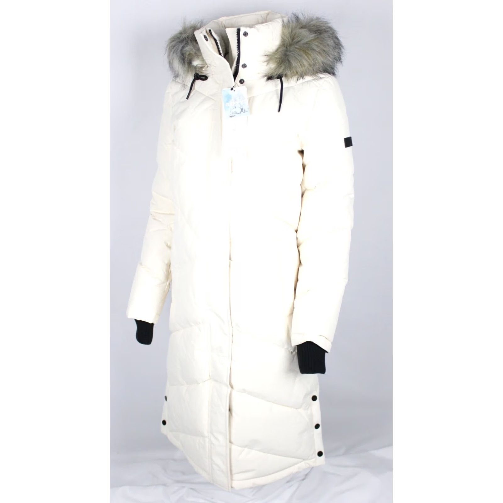 Vintage VINTAGE ROXY Women's Ellie Waterproof Long Jacket Coat Dry Flight 5K Size XL Buttercream Size XL / US 12-14 / IT 48-50 - 2 Thumbnail