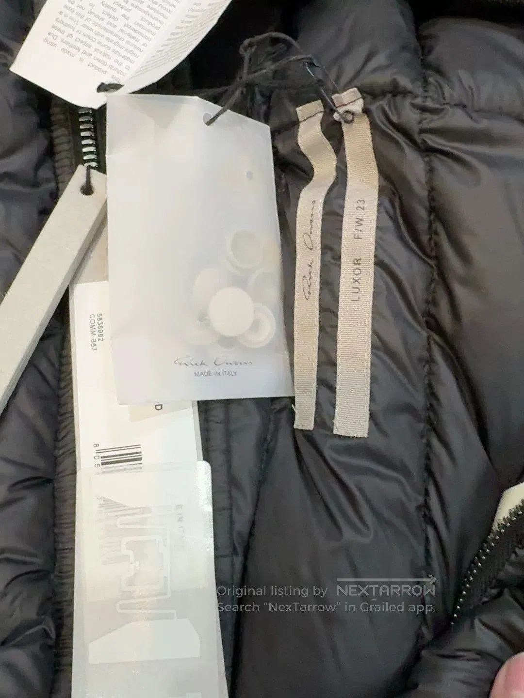 Rick Owens Rick Owens Gimp Vest with Detachable Collar. Size US M / EU 48-50 / 2 - 6 Thumbnail