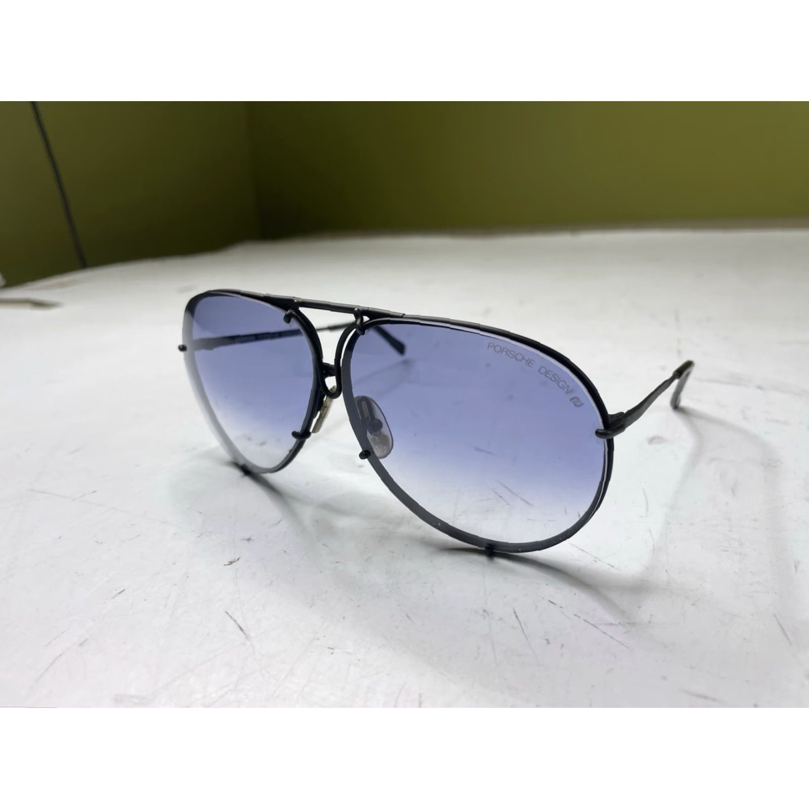Carrera VINTAGE Carrera Sunglasses Aviator Men Oversized 90 65mm Black Blue Gradient UV400 Austria 5623 5623 90 Size ONE SIZE - 2 Thumbnail