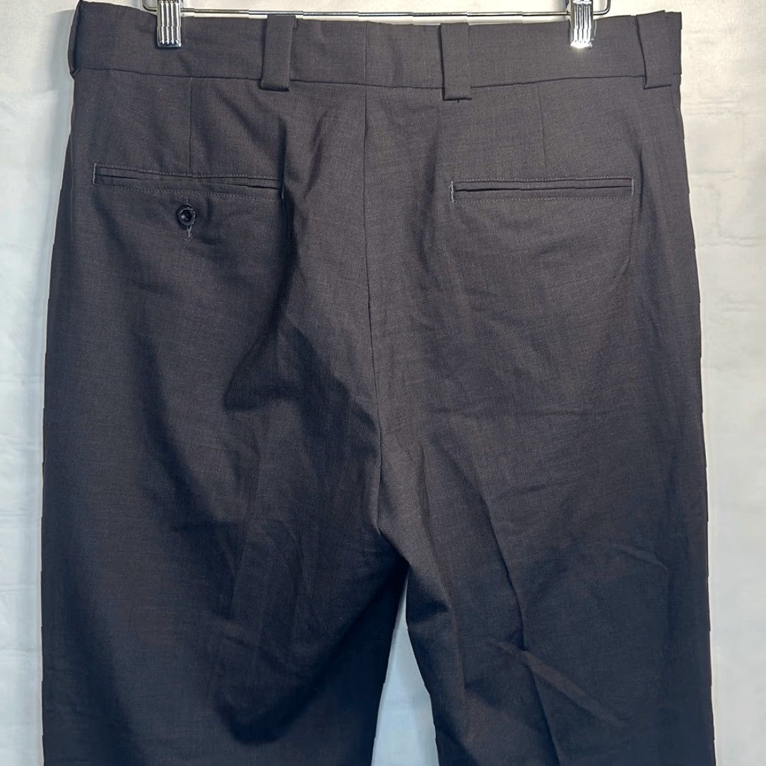 Vintage **Tiger Woods Tan Dress Pants Size 35 Inseam 30 Flat Front Wool** User: Tiger Woods Tan Dress Pants Size 35 Inseam 30 Flat Front Wool Size US 35 - 3 Thumbnail