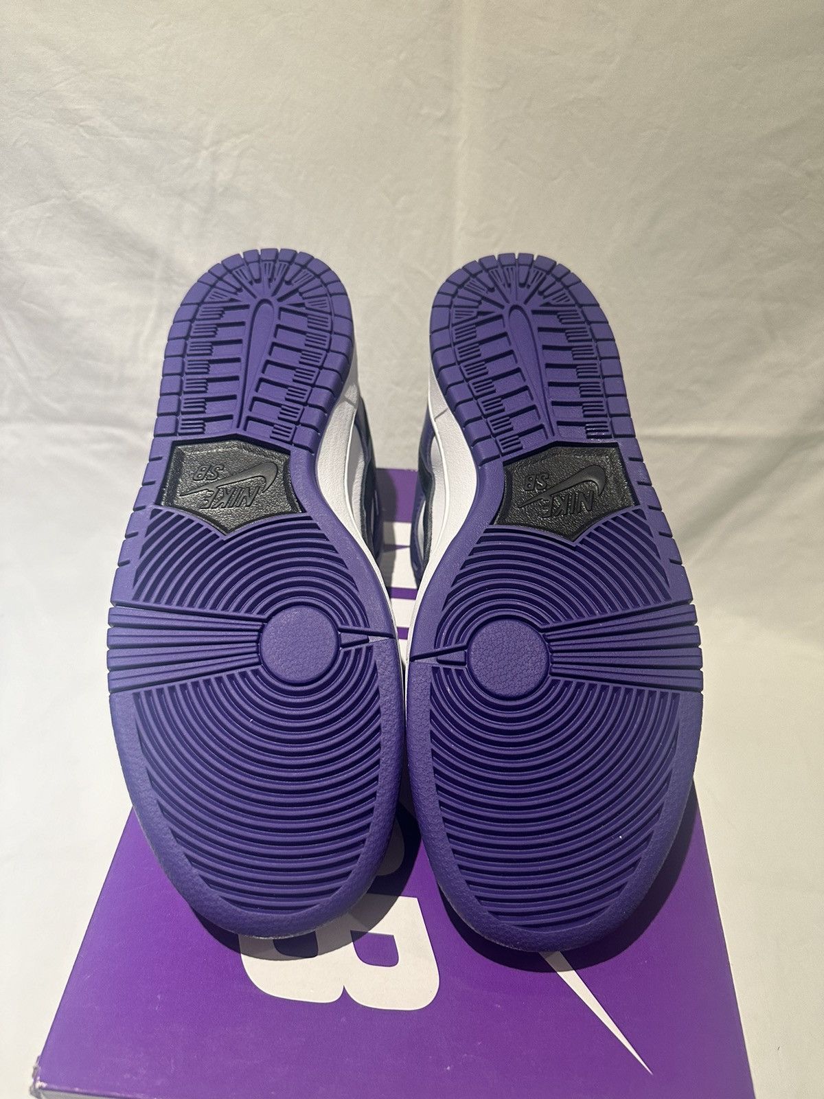 Nike Nike SB Dunk Low Court Purple Size US 10 / EU 43 - 7 Thumbnail