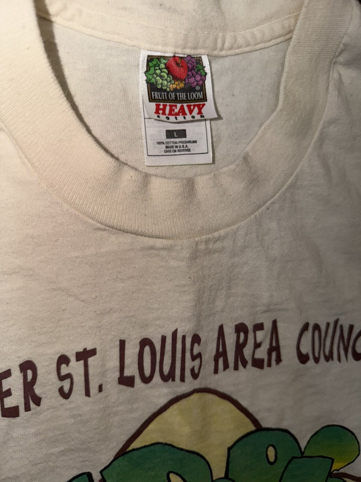 Fruit Of The Loom Vintage greater St. Louis area sports day single stitch tee Size US L / EU 52-54 / 3 - 5 Thumbnail