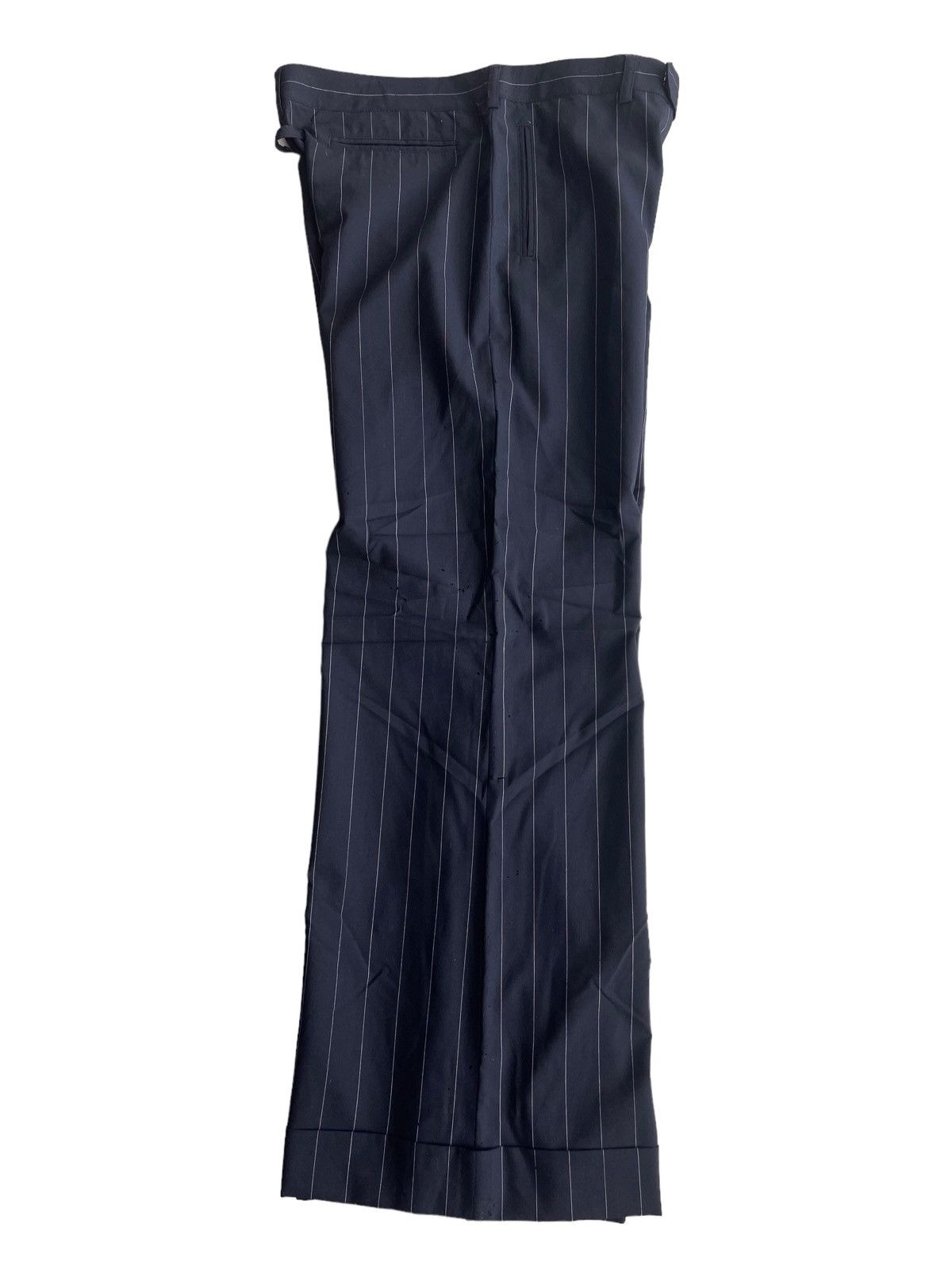 Gaultier Homme Objet × Jean Paul Gaultier OG 90s Jean Paul Gaultier Striped Wide Leg Pants Size US 32 / EU 48 - 11 Thumbnail