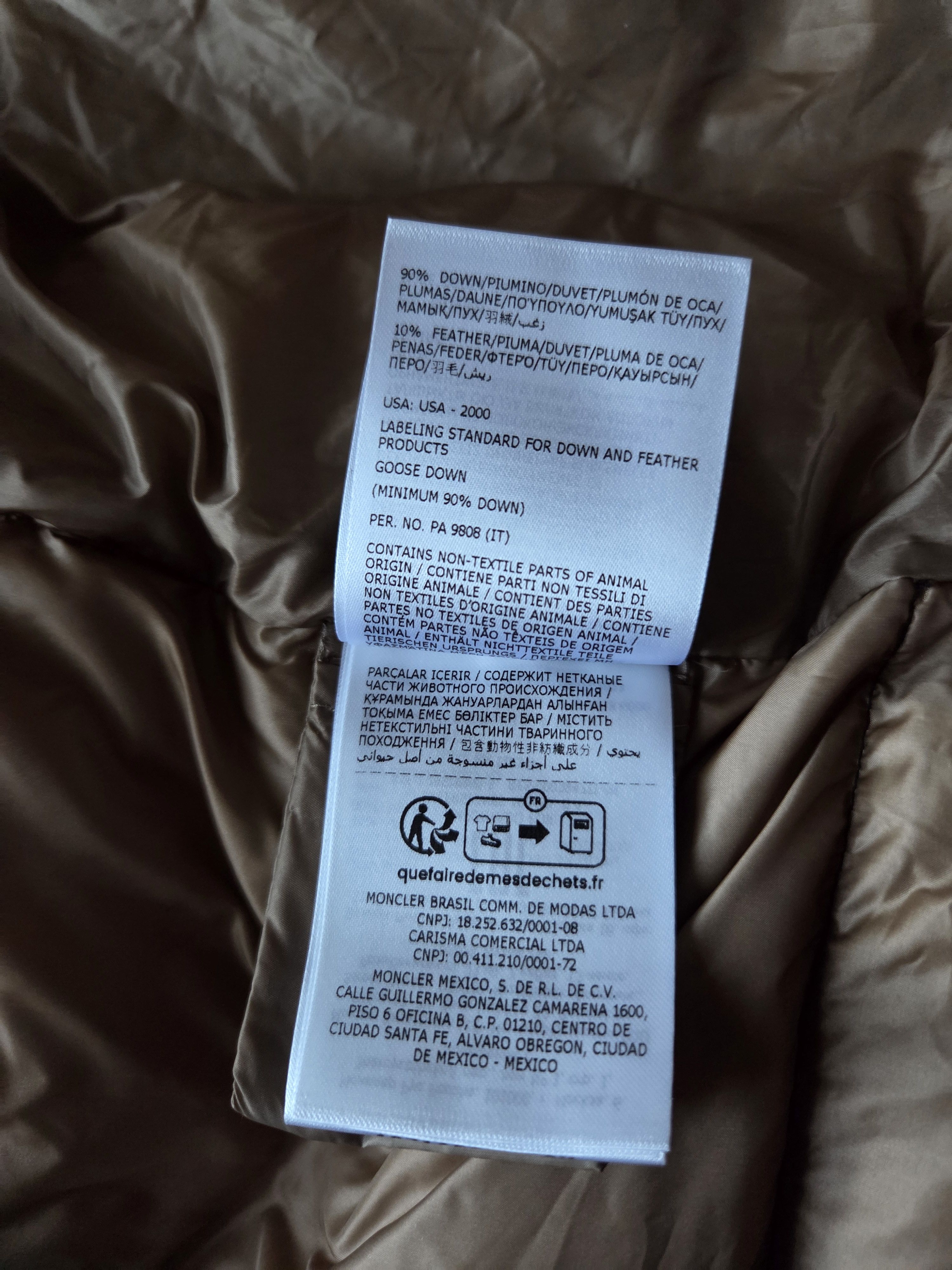 Moncler Genius × Palm Angels Moncler Genius × Palm Angels black Puffer Jacke Size US XXL / EU 58 / 5 - 13 Thumbnail