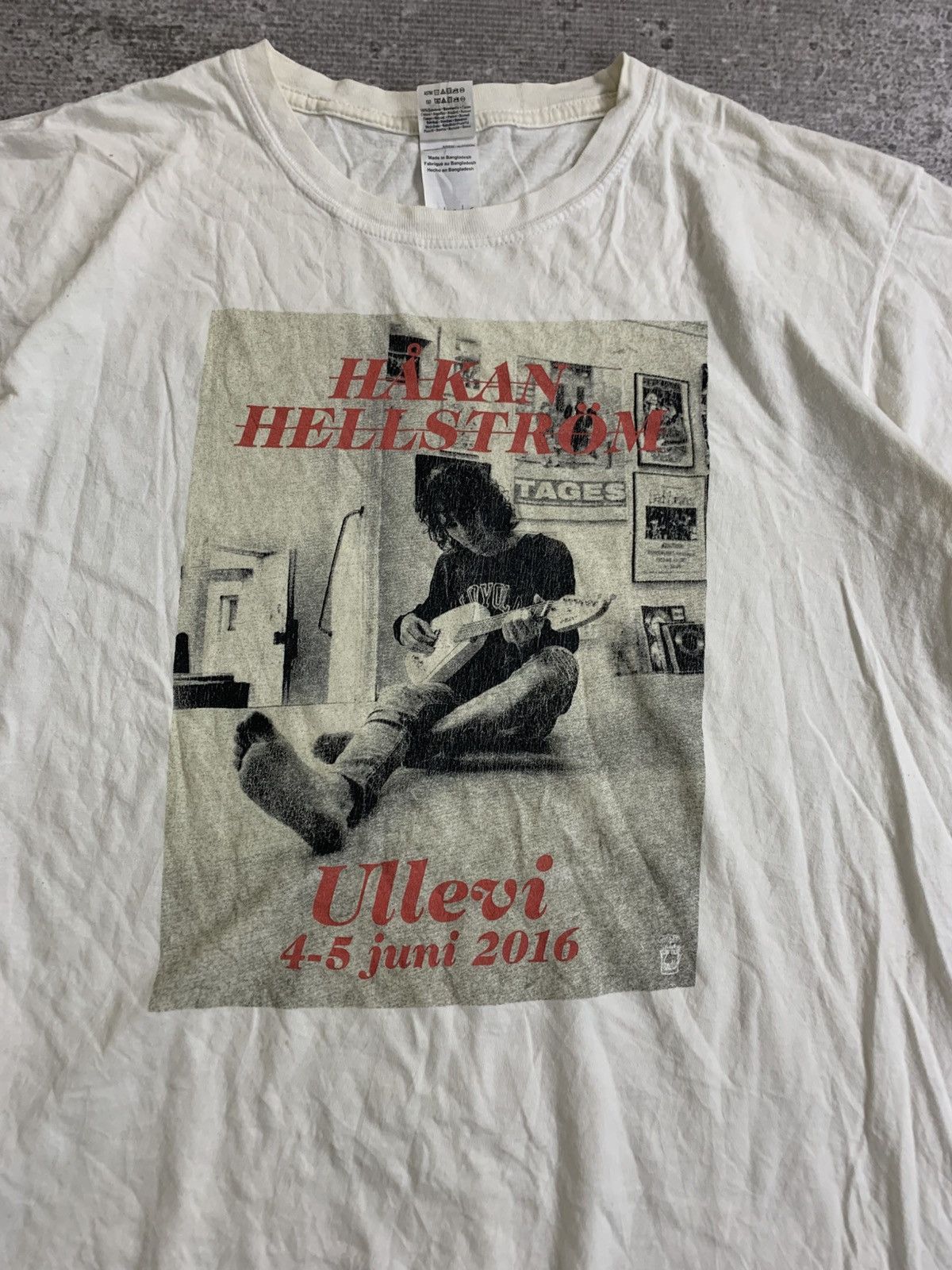 Band Tees Hakan Hellsrom Tshirt Size US L / EU 52-54 / 3 - 2 Thumbnail