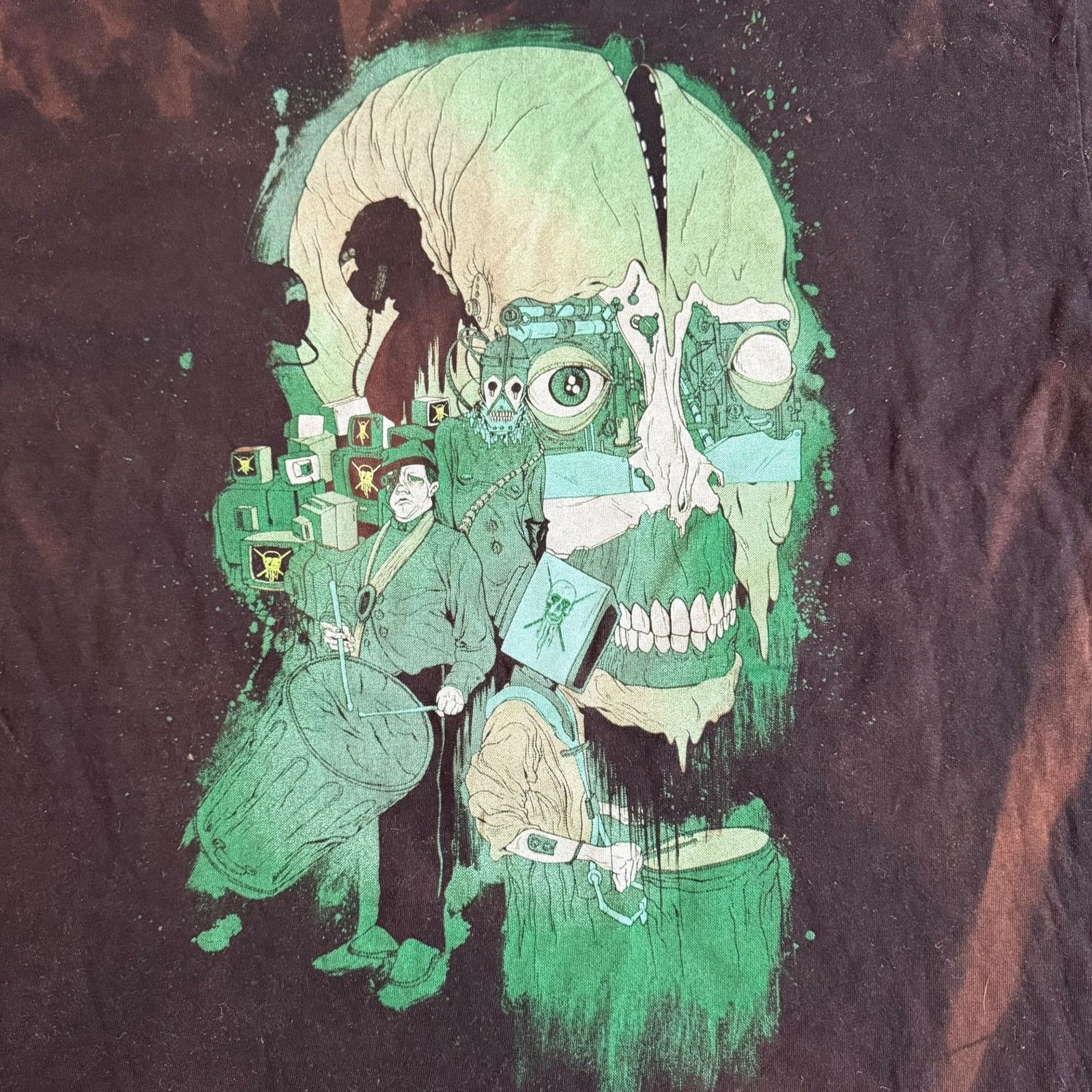 Band Tees Street Drum Corps Band Black Tie-Dye Shirt Size L Size US L / EU 52-54 / 3 - 2 Thumbnail