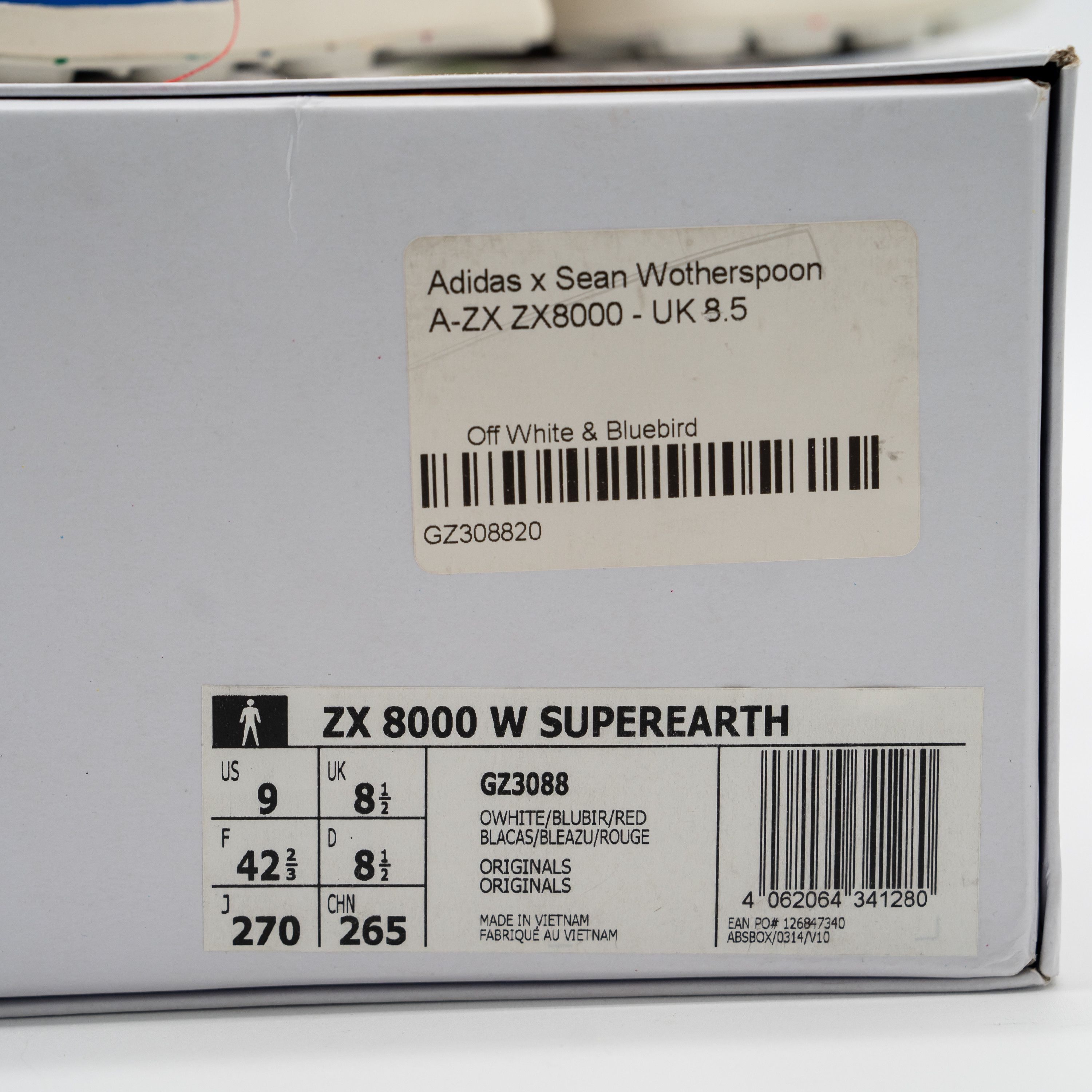 Adidas 9 - Sean Wotherspoon adidas ZX 8000 Super Earth Size US 9 / EU 42 - 12 Thumbnail