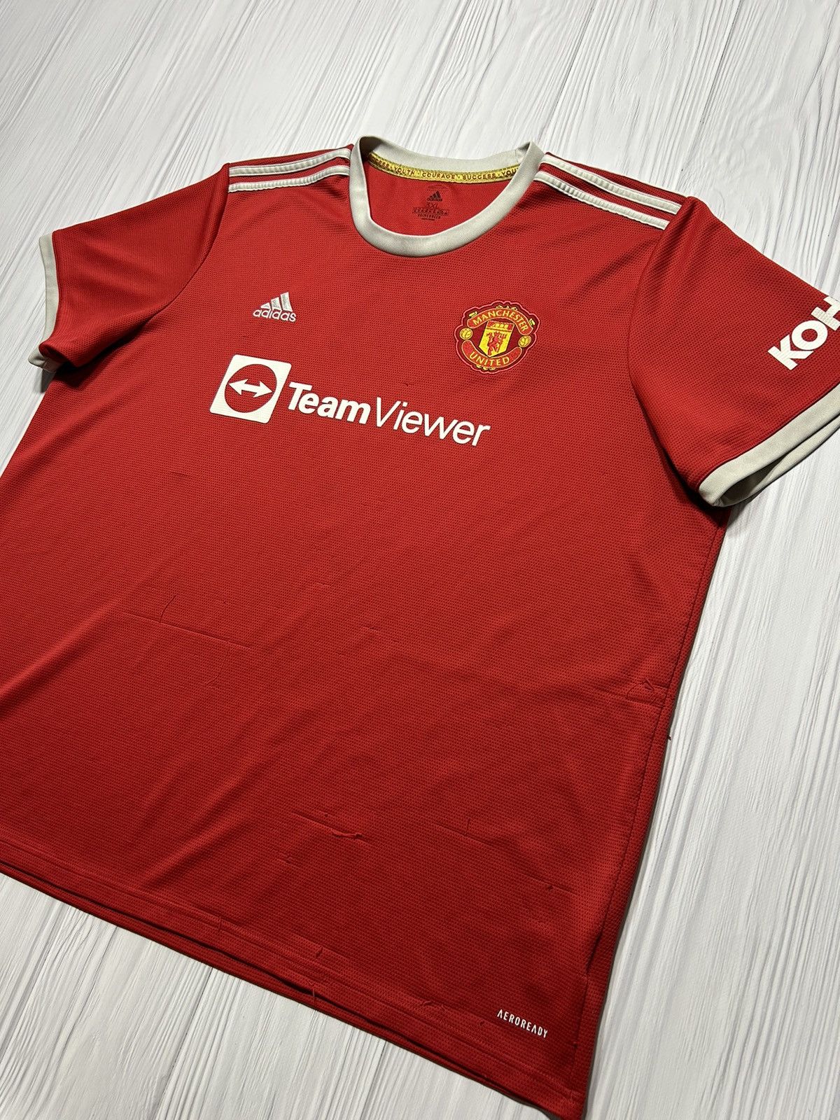 Adidas Adidas Manchester United Ronaldo 7 Jersey T-Shirt 3XL Size US XXL / EU 58 / 5 - 2 Thumbnail