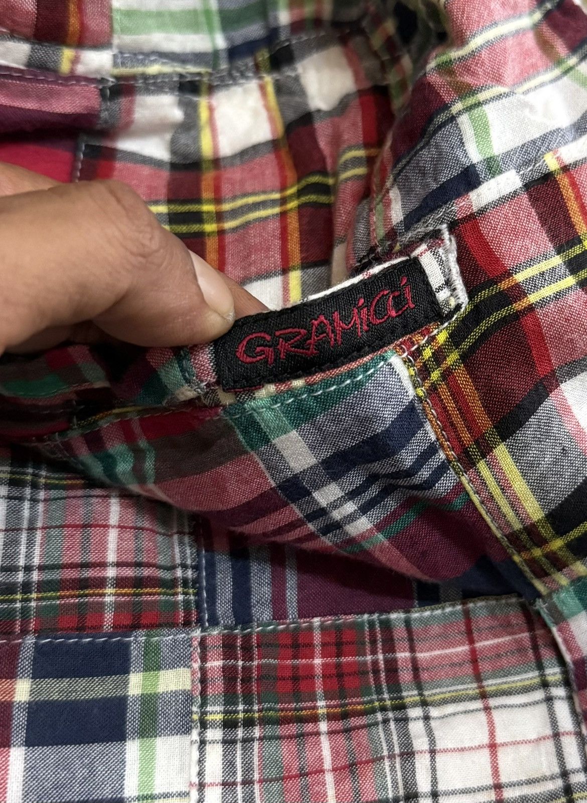 GRAMICCI Patchwork Madras Shorts Pants