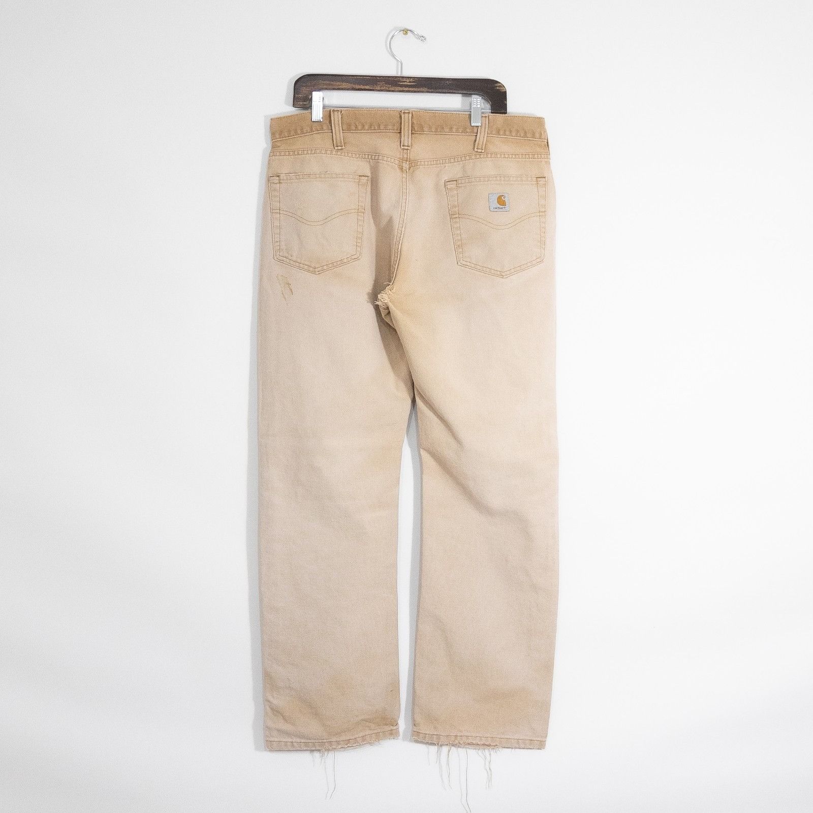 Carhartt Vintage Carhartt Duck Canvas Workwear Pants 36x30 - Thrashed Size US 36 / EU 52 - 6 Thumbnail