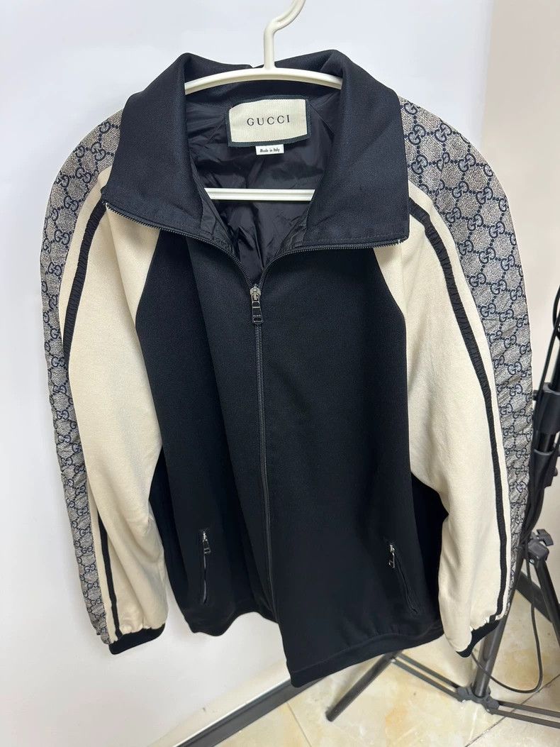 Gucci Gucci Snake-patterned school uniform jacket Size US S / EU 44-46 / 1 - 1 Thumbnail
