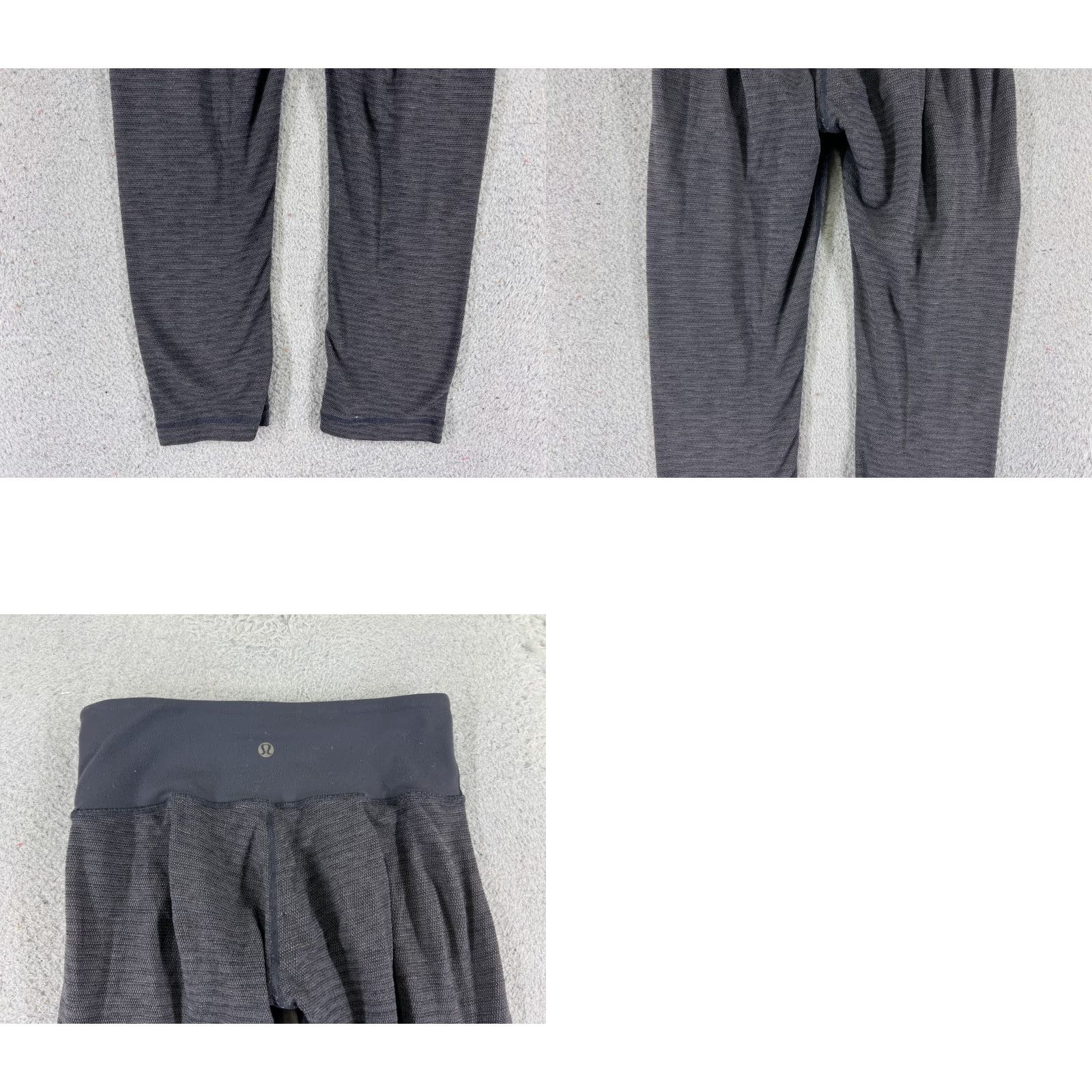 Lululemon Lululemon Pants Womens 4 Gray Wunder Under Crop 20" Gym Training Yoga Cropped Inseam 20 in Pockets Skinny Leg Size 27" / US 4 / IT 40 - 9 Thumbnail