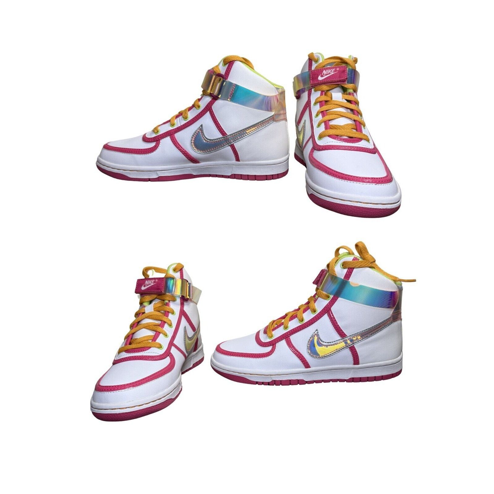 Nike Nike Vandal High GS 5Y / Wmns 7– White/Pink, Size US 7 / IT 37 - 3 Thumbnail
