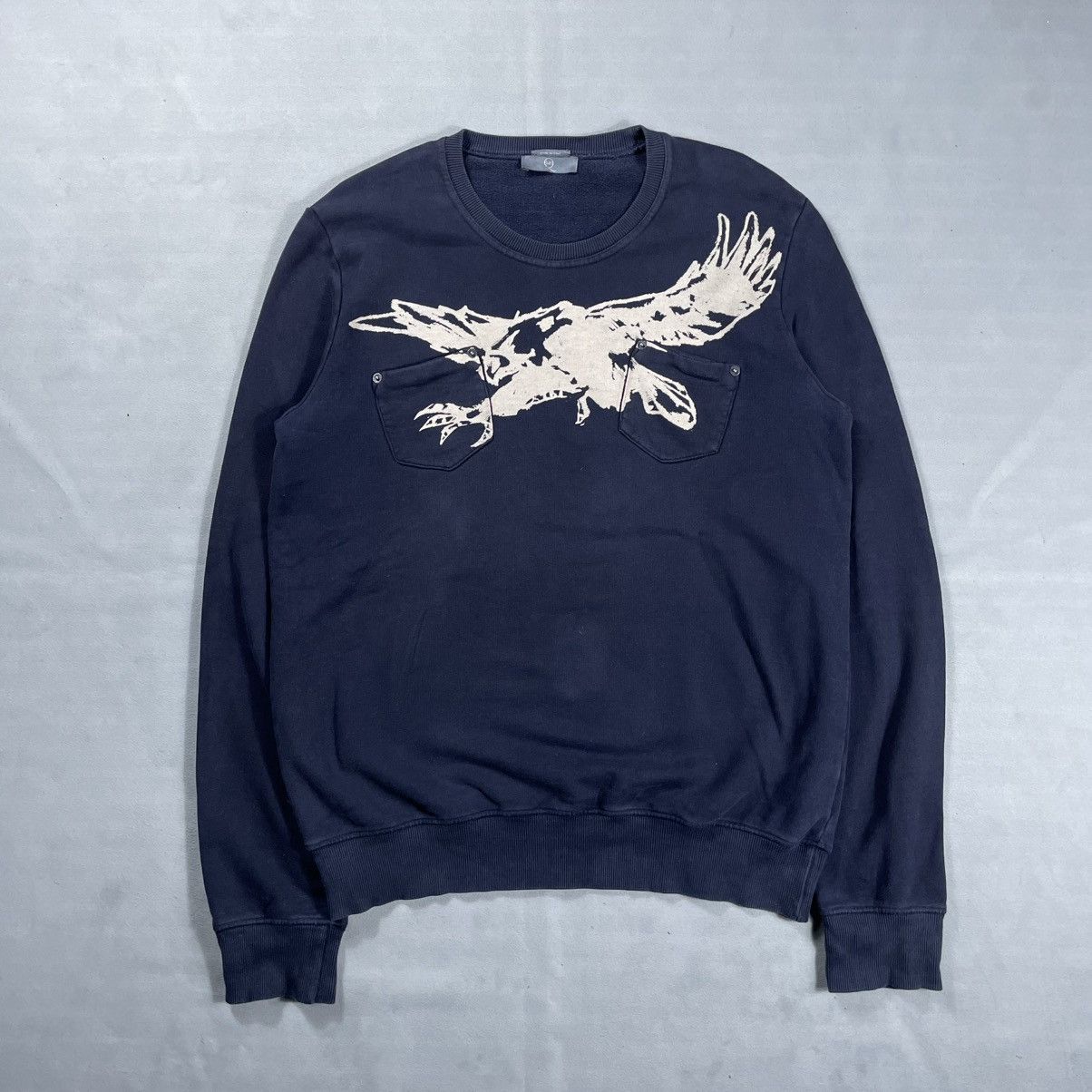 Alexander McQueen ALEXANDER MCQUEEN EAGLE DOUBLE POCKET SWEATSHIRT Size US L / EU 52-54 / 3 - 1 Thumbnail
