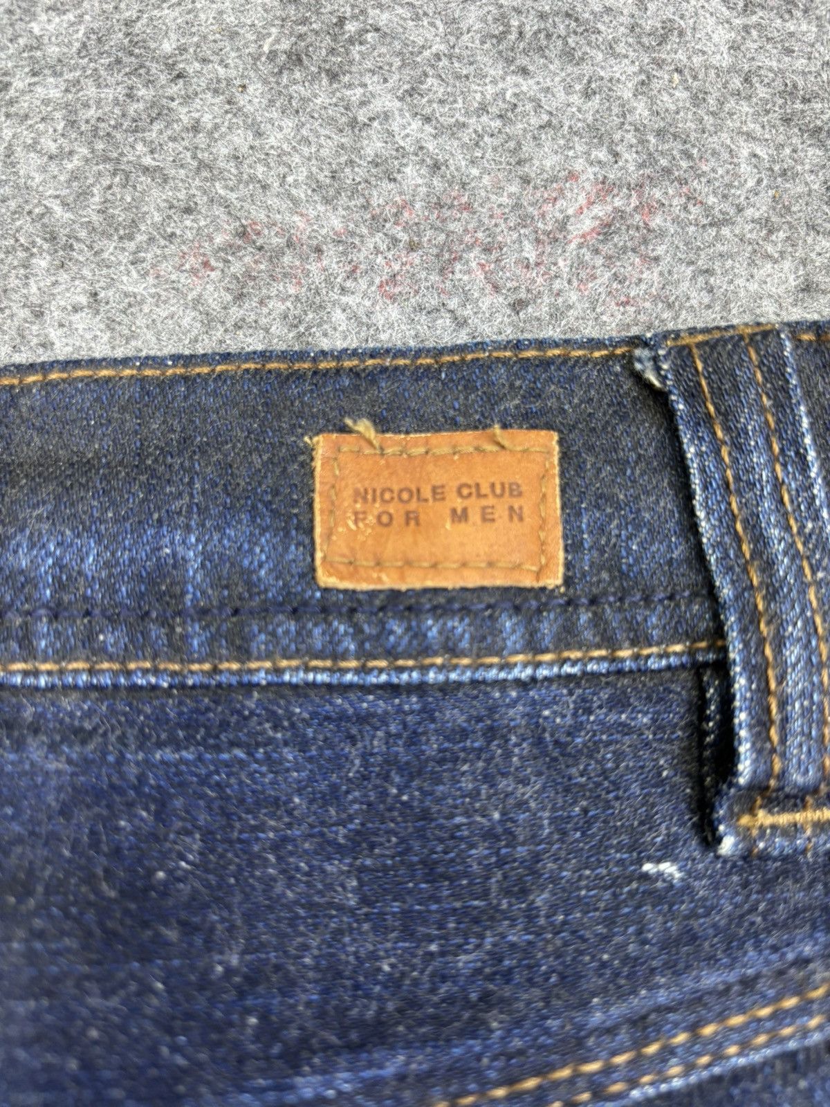 Japanese Brand 💥FLARE🔥Insane NCFM Japan Stone Wash Flare Jeans F714 Size US 36 / EU 52 - 21 Thumbnail