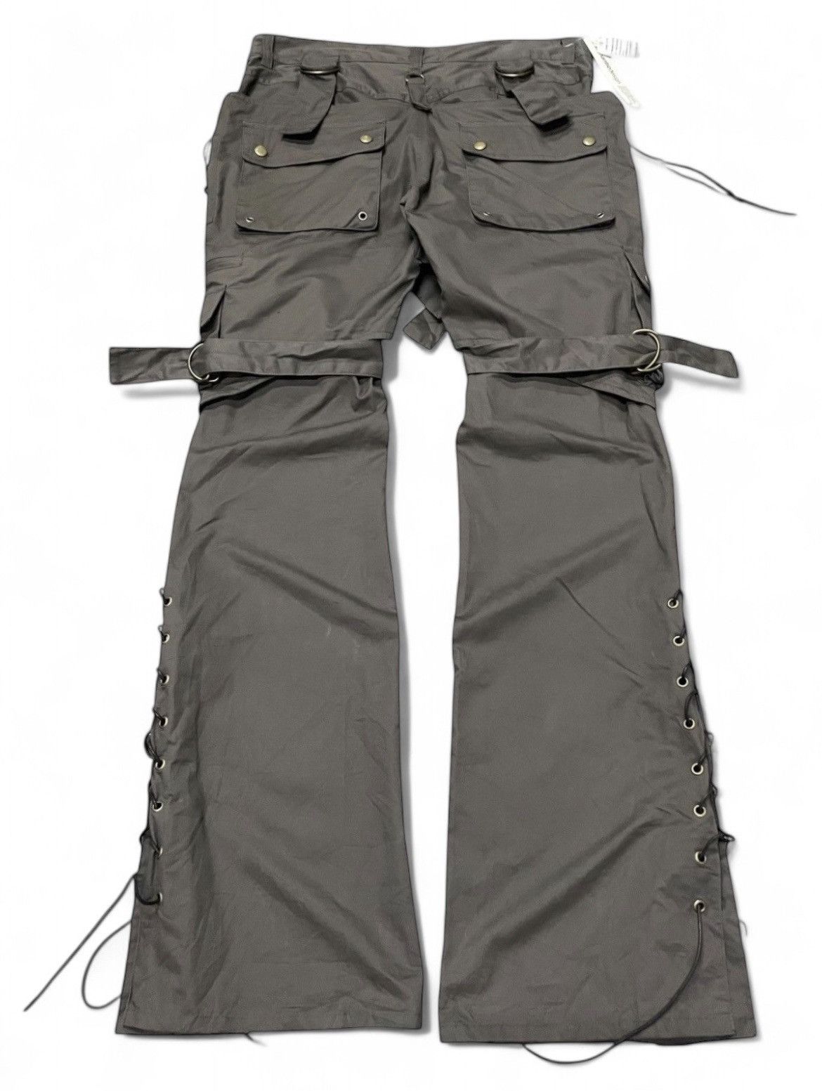 If Six Was Nine × Tornado Mart × semanticdesign NWT Semantic Design Laces Up Detachable Flare Pants Size US 32 / EU 48 - 2 Thumbnail