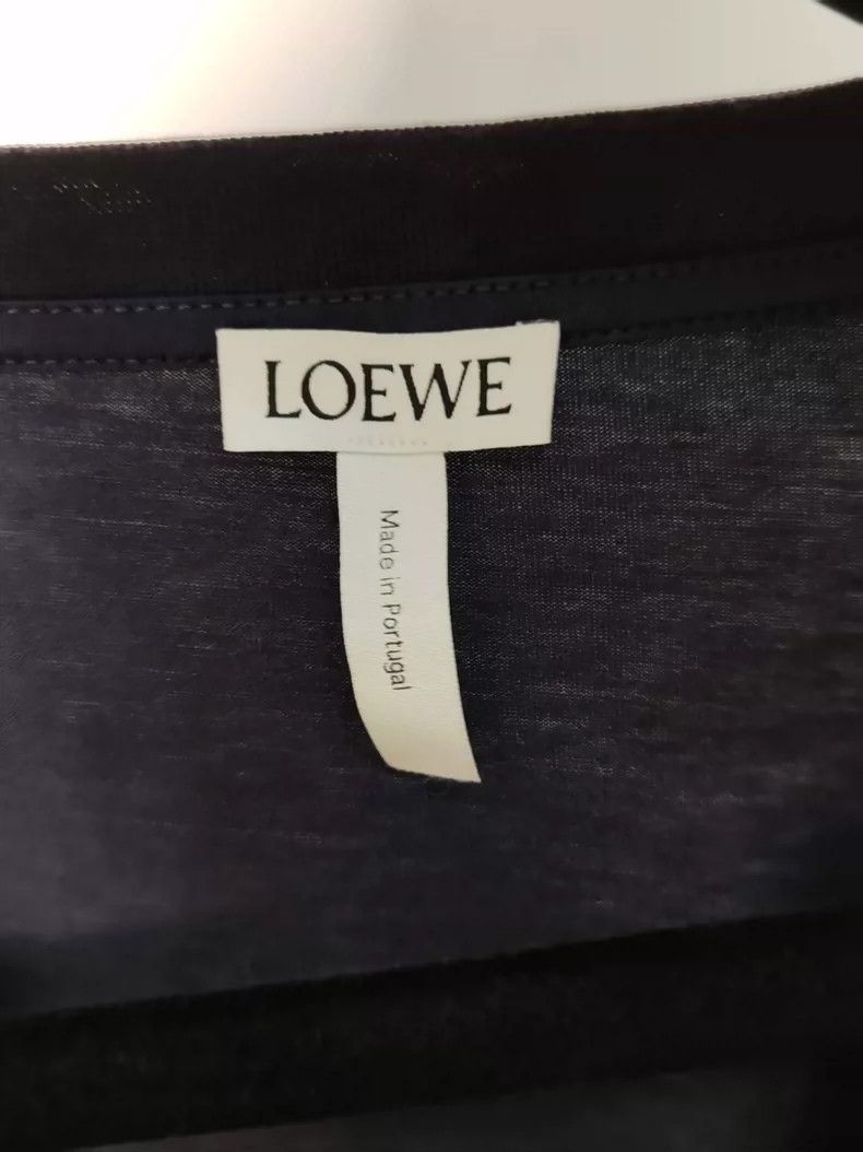 Loewe LOEWE Embroidered logo short sleeves Size US S / EU 44-46 / 1 - 4 Thumbnail