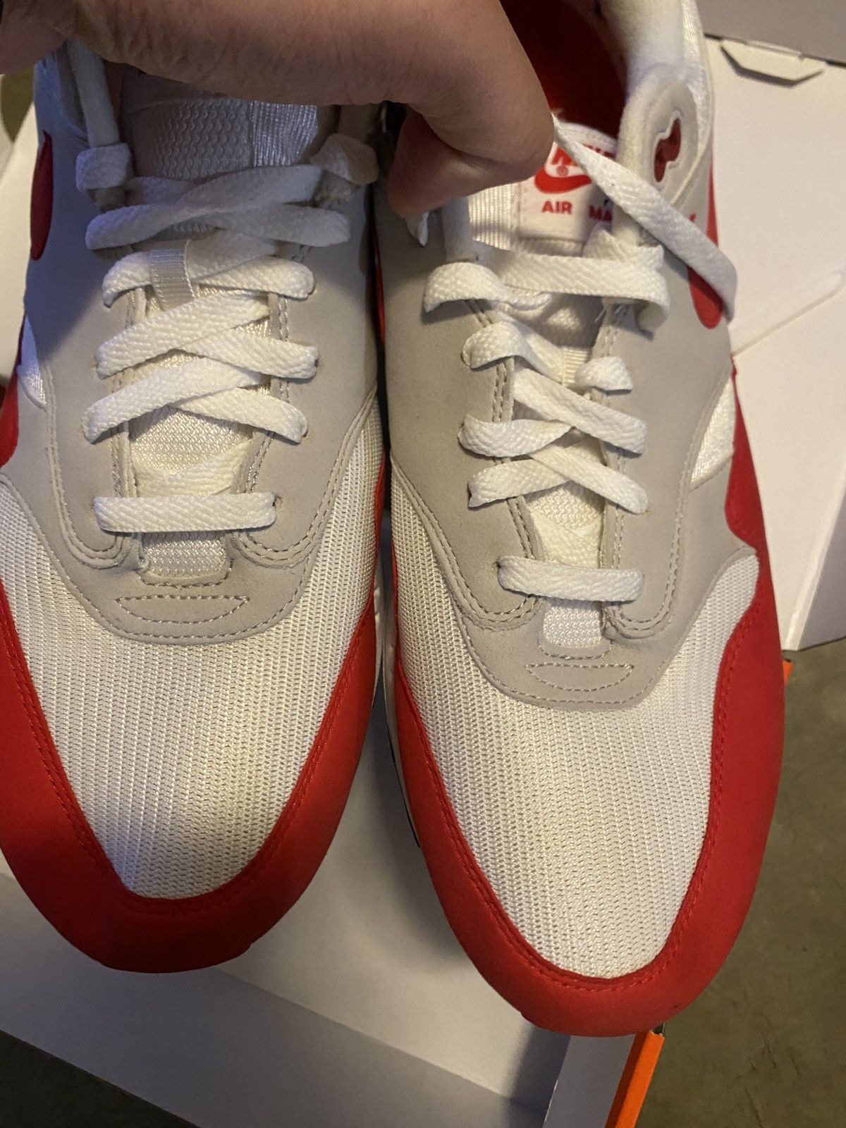 Nike Nike Air Max 1 Anniversary Red Size US 14 / EU 47 - 9 Thumbnail
