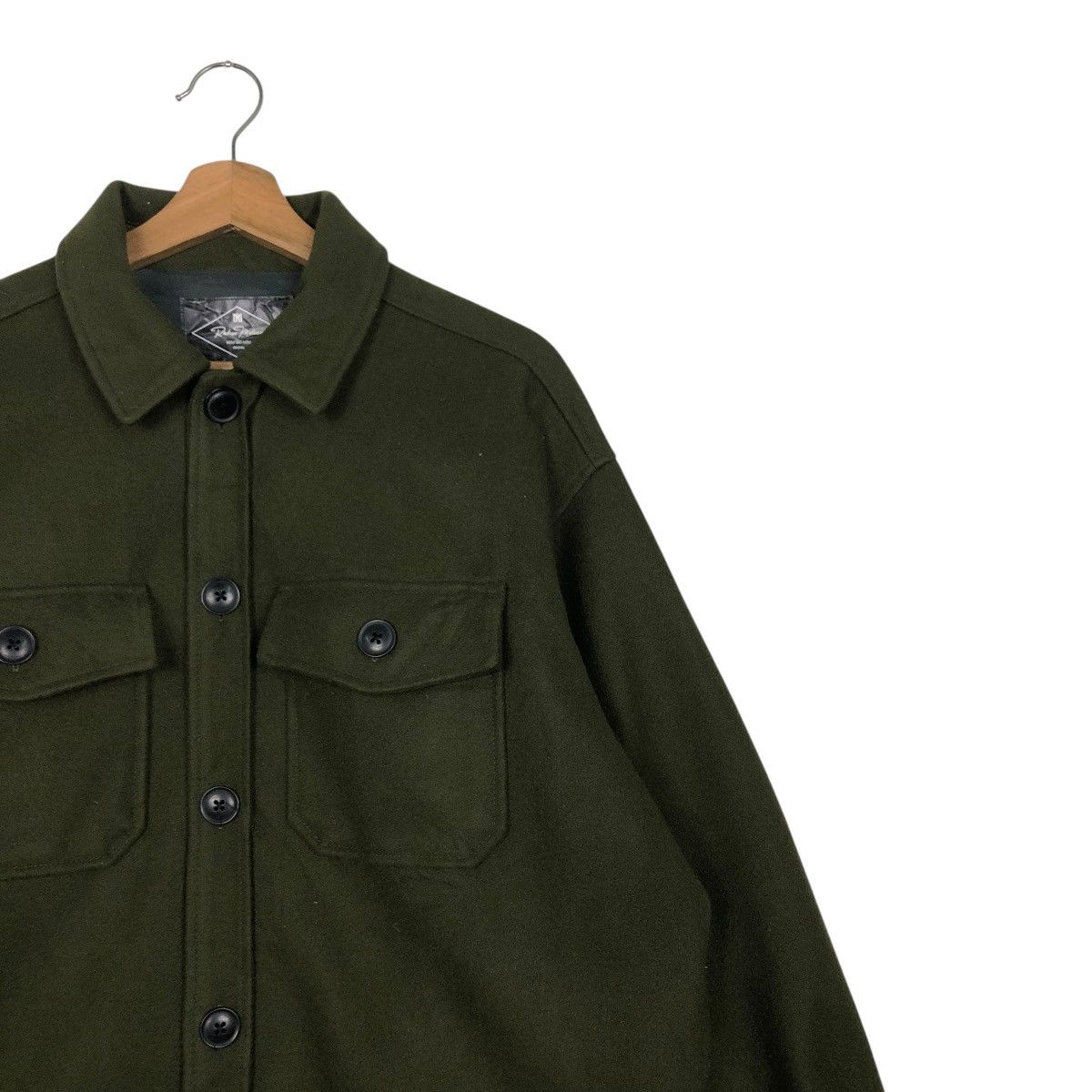 Japanese Brand 🔥VINTAGE WOOL CHORE WORK JACKET RAGEBLUE JPN ISSEY MIYAKE Size US M / EU 48-50 / 2 - 8 Thumbnail