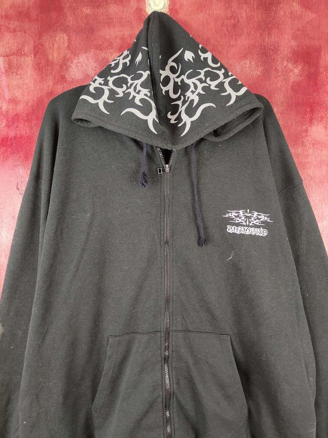 Japanese Brand Tesoro Mio Black Hoodie Sweatshirts #S2133 Size US XXL / EU 58 / 5 - 12 Thumbnail