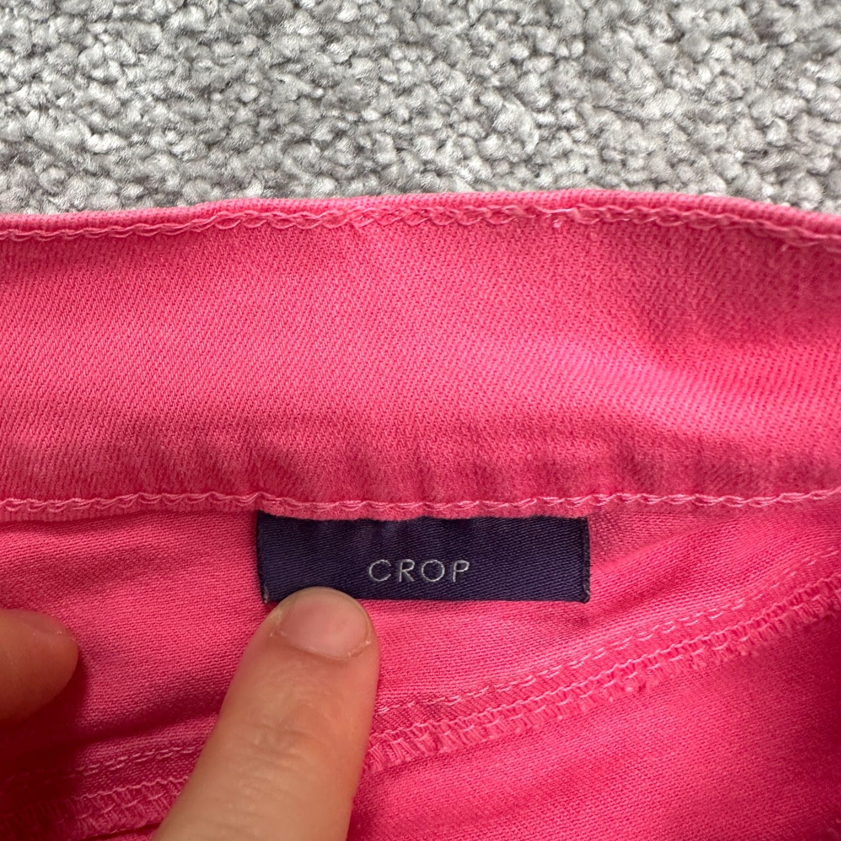 NYDJ NYDJ Jeans Women's Size 2 Pink Crop Mid Rise Straight Leg Denim 29x20.5 Cotton Spandex Size 26" / US 2 / IT 38 - 7 Thumbnail