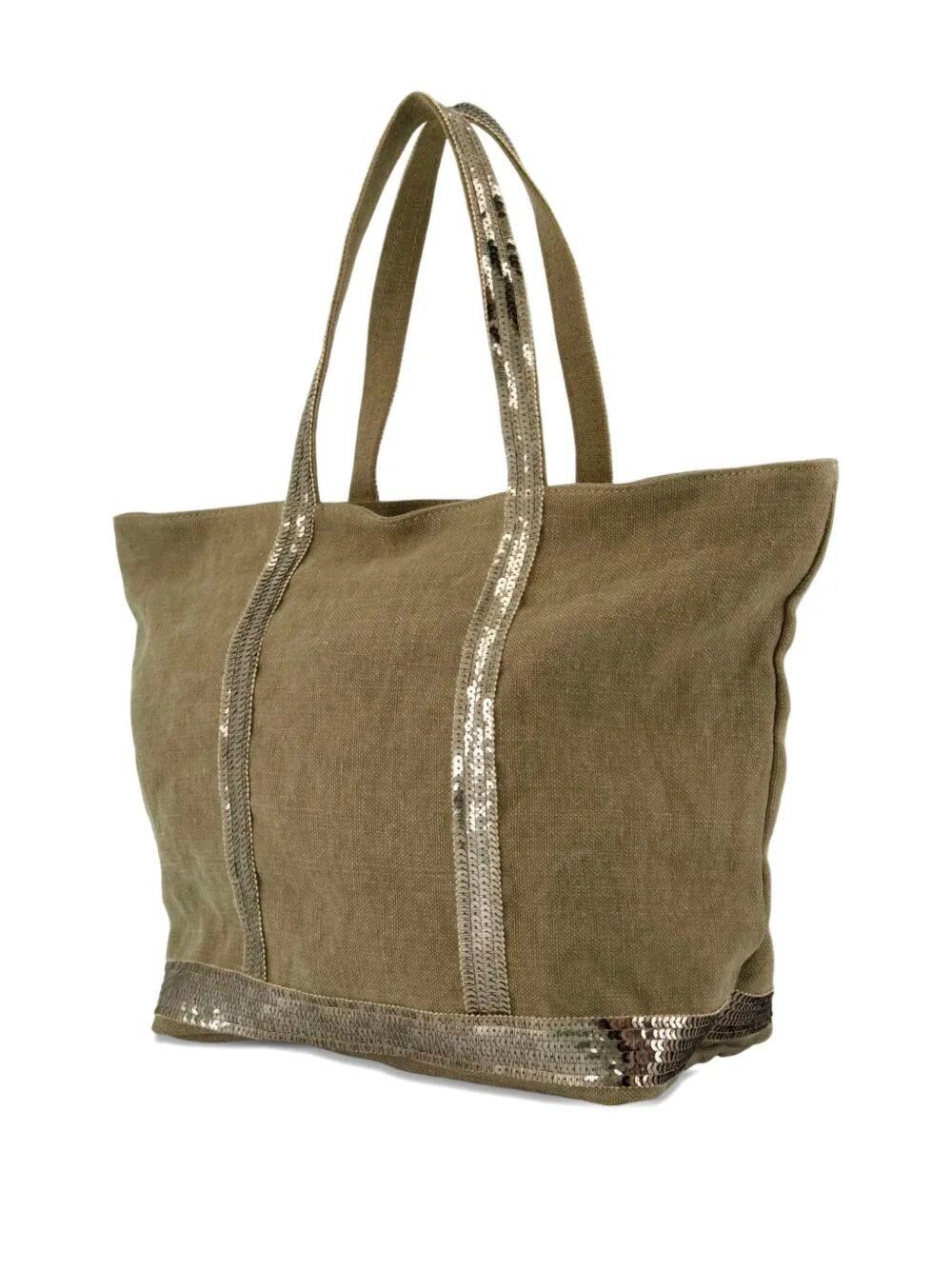 Vanessa Bruno Linen Extra Small Zipped Cabas Tote Size ONE SIZE - 1 Preview
