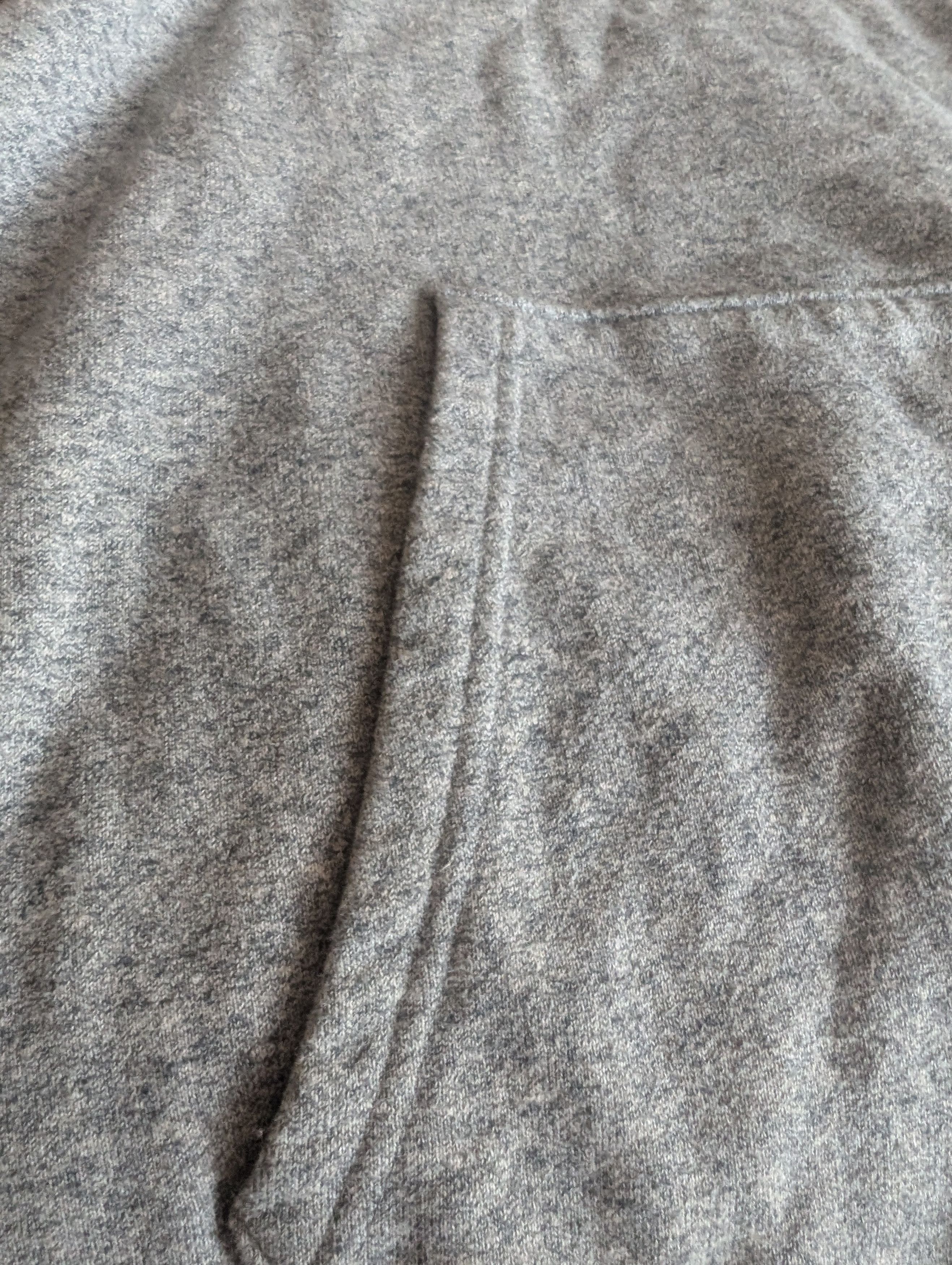 Robert Geller Robert Geller Grey Terry Quarter Zip Hoodie Size US XL / EU 56 / 4 - 2 Thumbnail