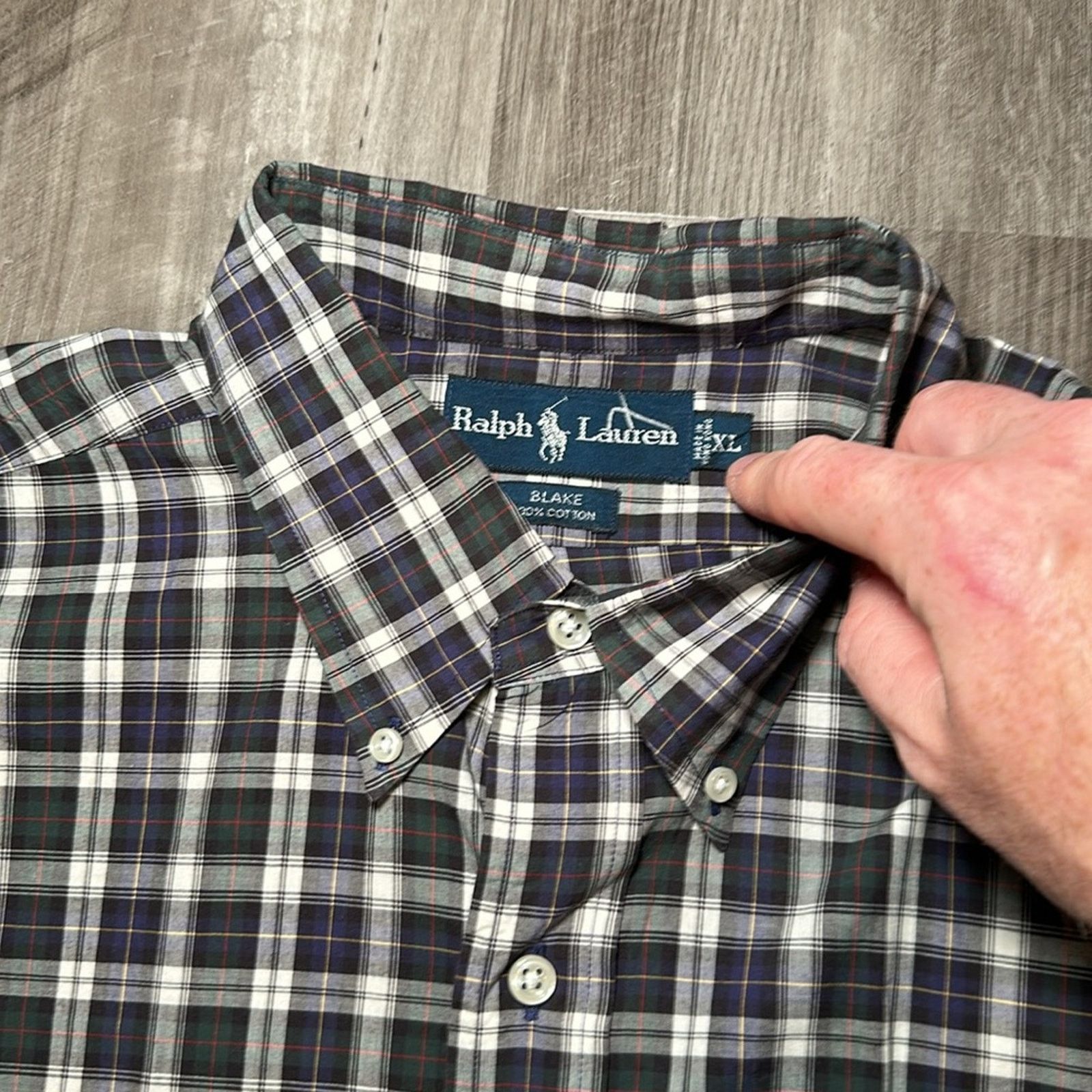 Ralph Lauren Ralph Lauren Blake Long Sleeve Button Down - XL Size US XL / EU 56 / 4 - 6 Thumbnail