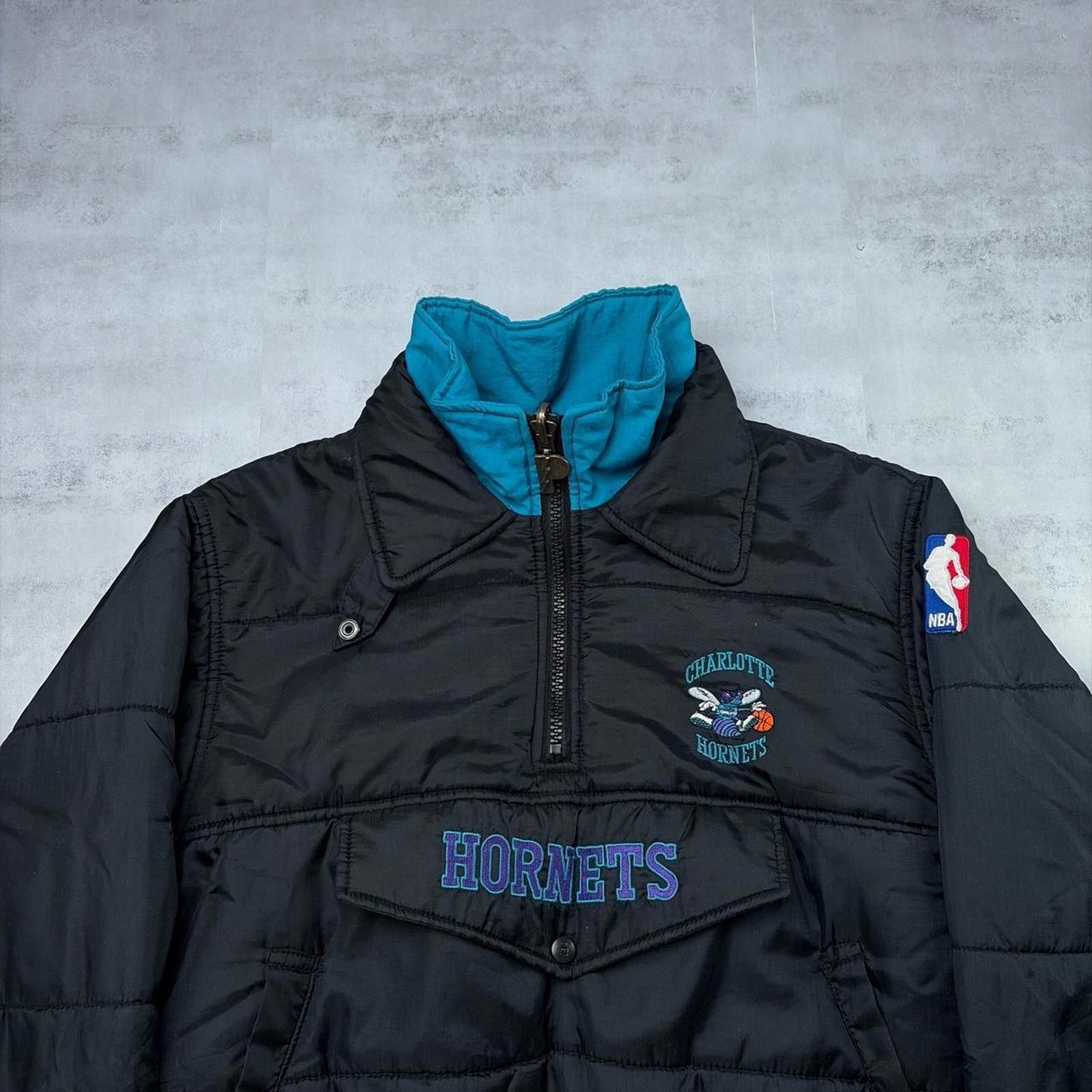 Pro Player Vintage 90’s Pro Player NBA Hornets Reversible Puffer Jacket Size M / US 6-8 / IT 42-44 - 5 Thumbnail