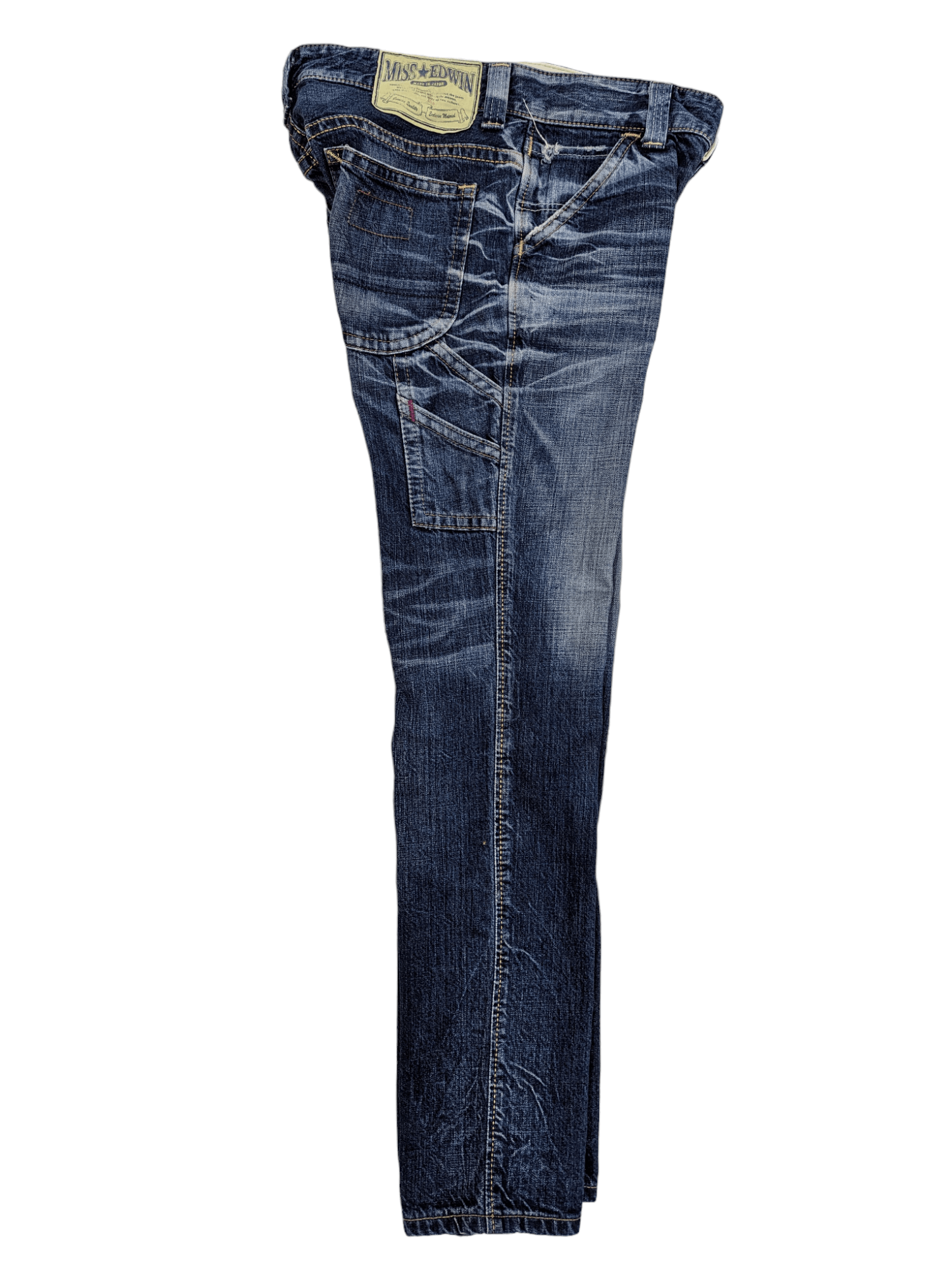 Edwin VINTAGE EDWIN CARPENTER JEANS Size 32" / US 10 / IT 46 - 6 Thumbnail