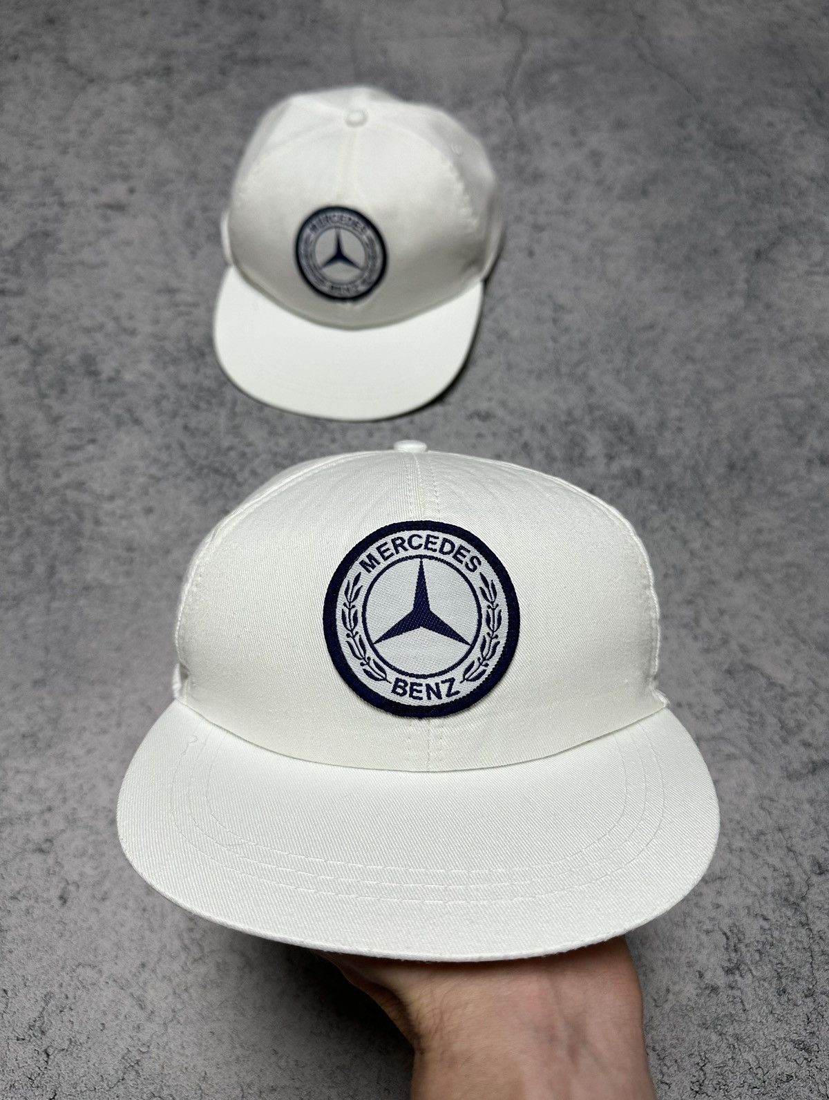 Mercedes-Benz Vintage Mercedes Benz Racing Snapback Cap Hat Size ONE SIZE - 1 Thumbnail