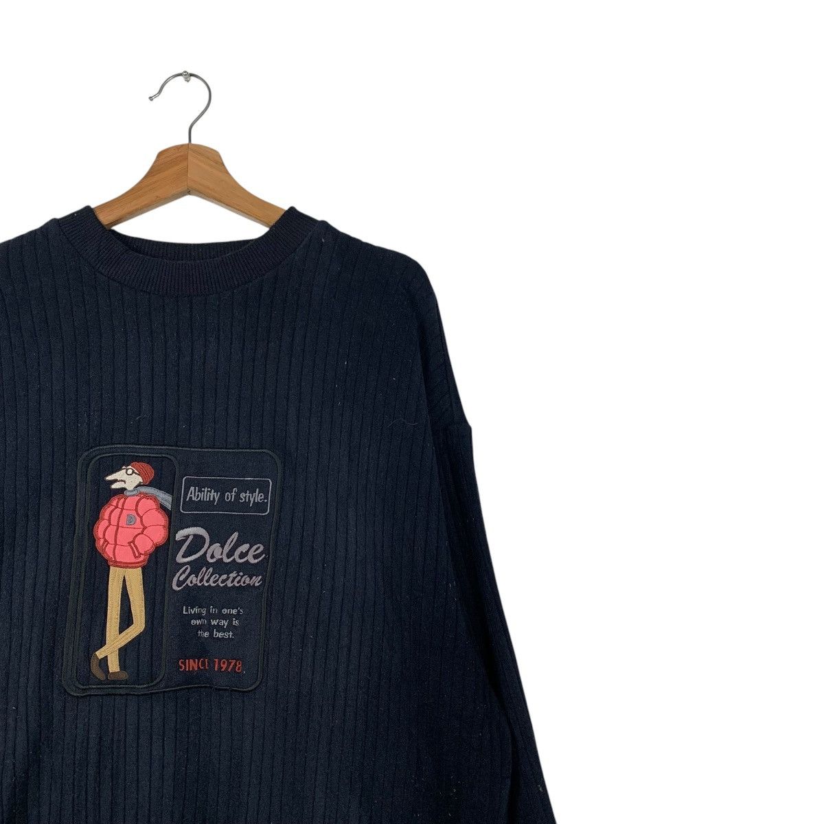 Japanese Brand DOLCE Japan Ability of Style Crewneck Sweatshirt #2049-C89 Size US L / EU 52-54 / 3 - 5 Thumbnail