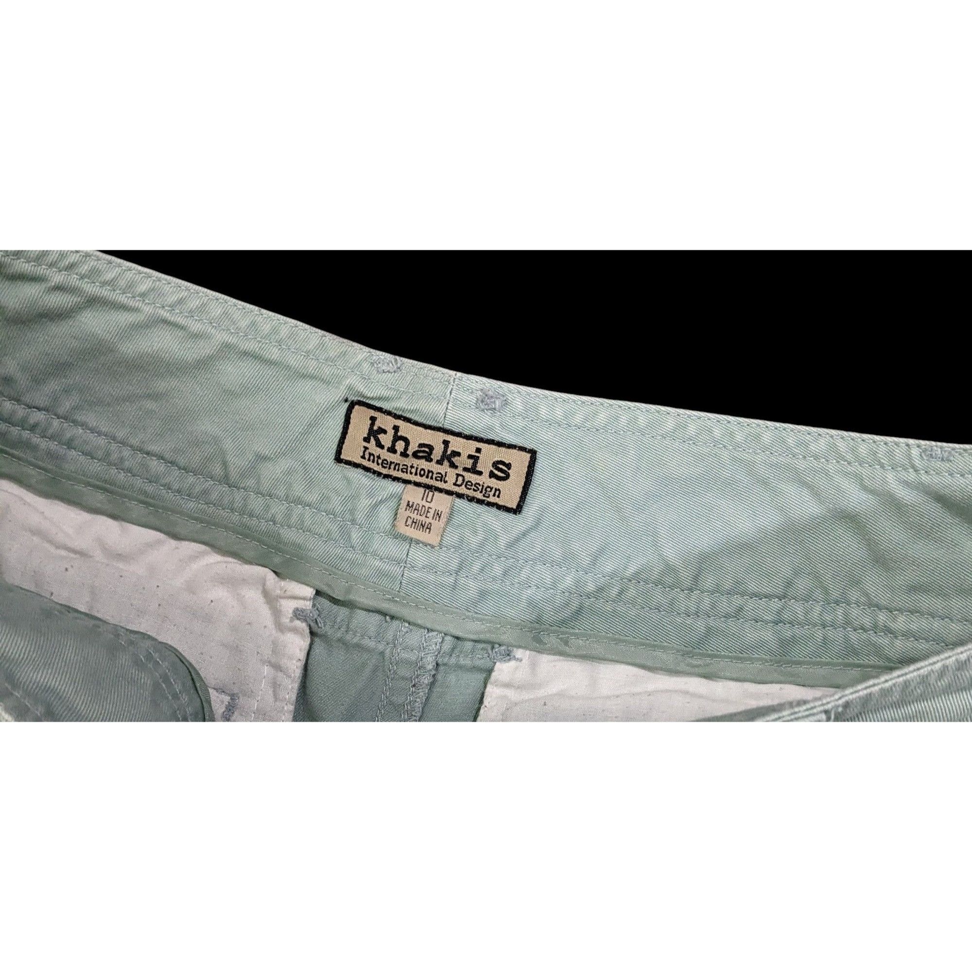 Other Preppy Mint Green Capris by Khakis International Design Size 32" / US 10 / IT 46 - 5 Thumbnail