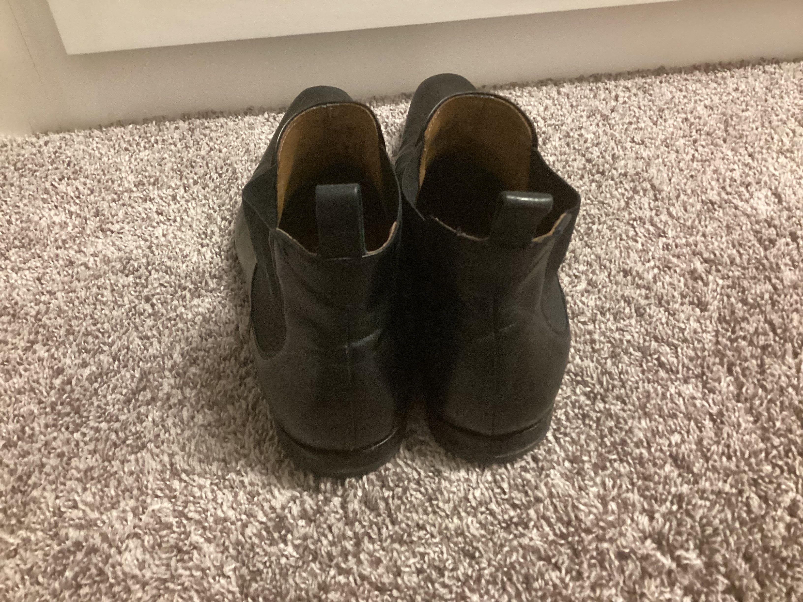 Leather Chelsea boots
