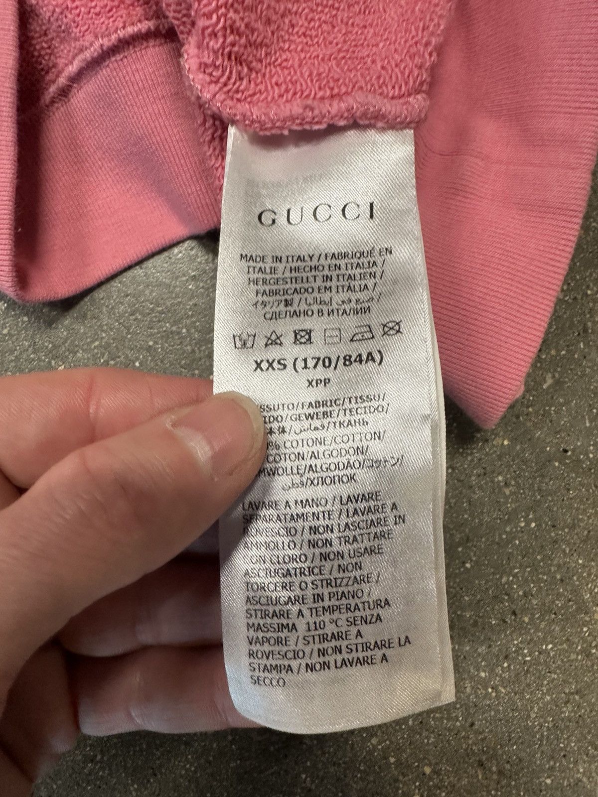 Gucci Gucci Pineapple Pull Over Hoodie Light Pink/Multi Size US XXS / EU 40 - 5 Thumbnail