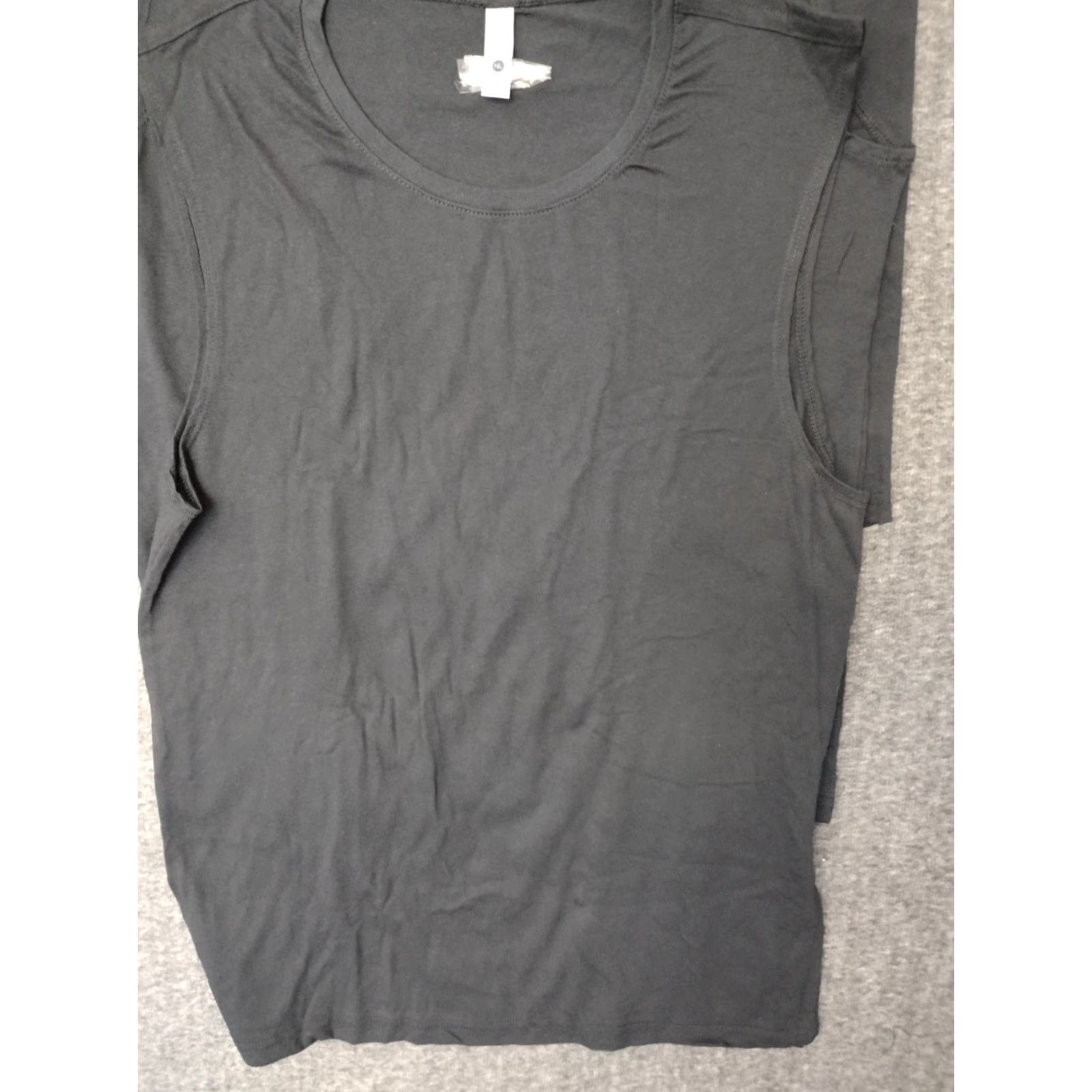 Next Level Next Level Apparel 3-Pack Men's Size M Black Cotton Pullover Muscle Tank Top Size US M / EU 48-50 / 2 - 7 Thumbnail