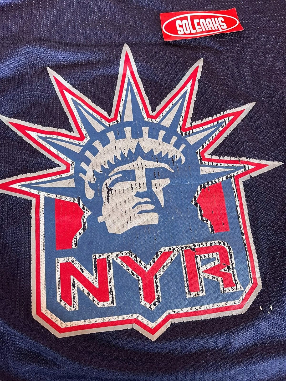 NHL Vintage New York Rangers Hockey USA rare Size US XXL / EU 58 / 5 - 4 Thumbnail