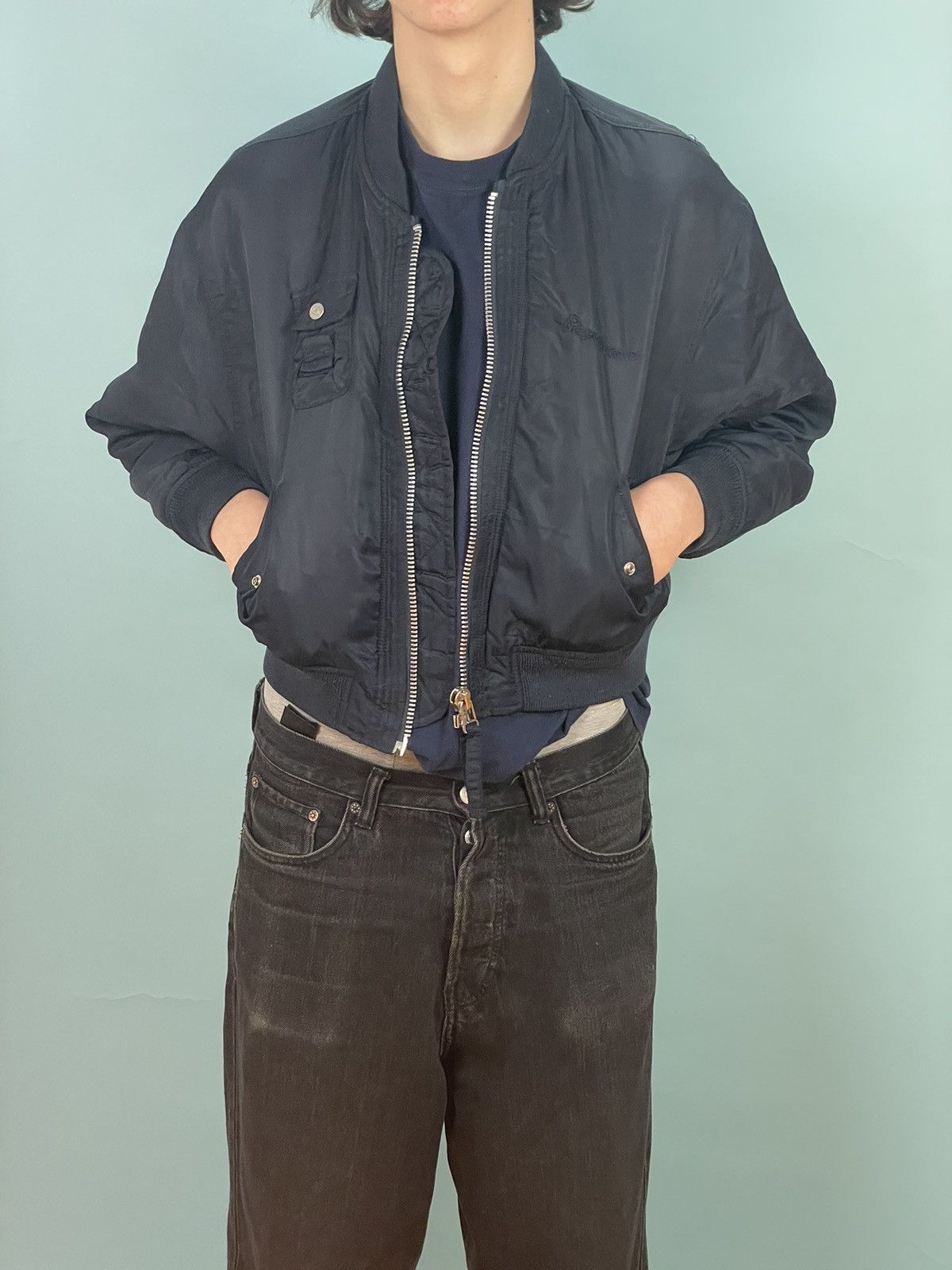 Vintage Vintage militairy Bomber Jacket MA1 Size US XS / EU 42 / 0 - 5 Thumbnail