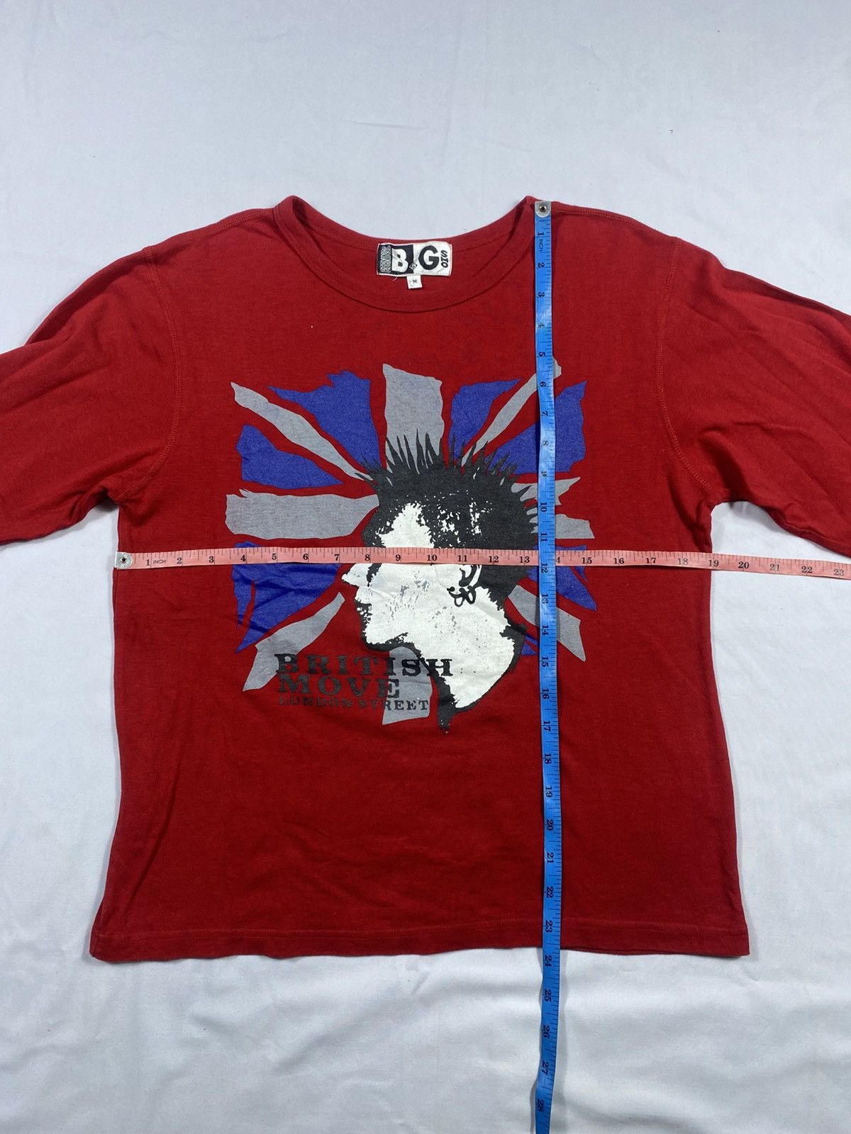 Hysteric Glamour Japanese Berning sho gothic punk Long slevee Size US M / EU 48-50 / 2 - 8 Thumbnail