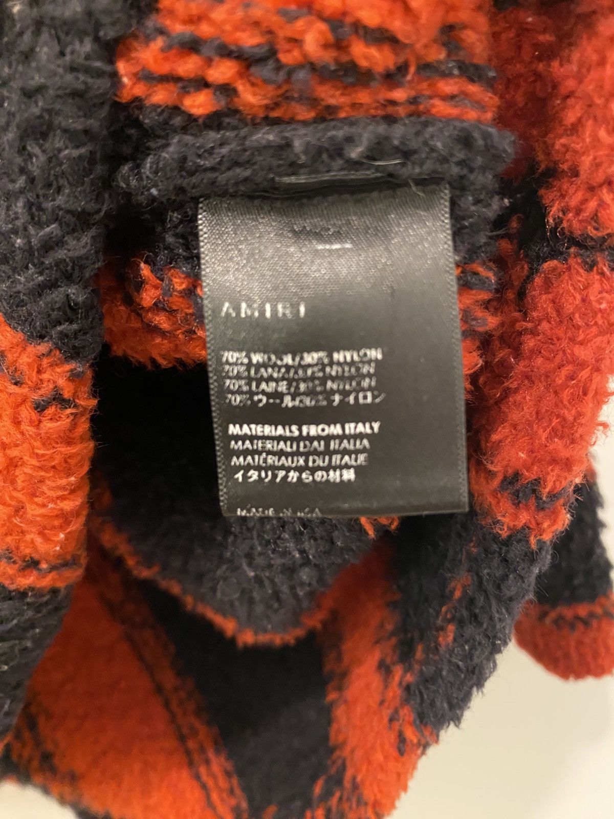 Amiri Amiri Black and Red Baja Pullover Hoodie Size US S / EU 44-46 / 1 - 4 Thumbnail