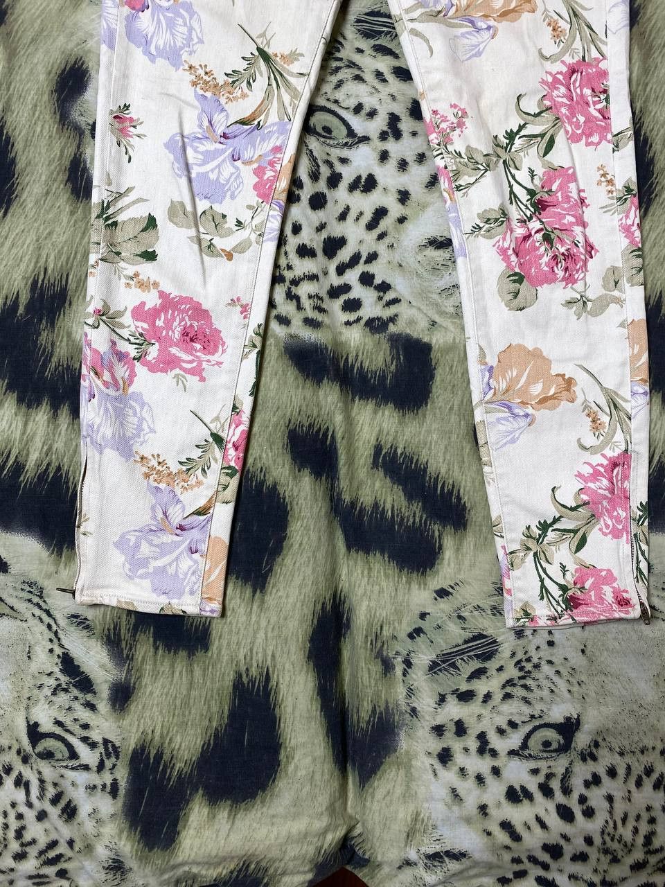 Denim & Supply Ralph Lauren Denim & Supply Ralph Lauren Flower Print Denim Jeans Size 29 Size 29" - 5 Thumbnail