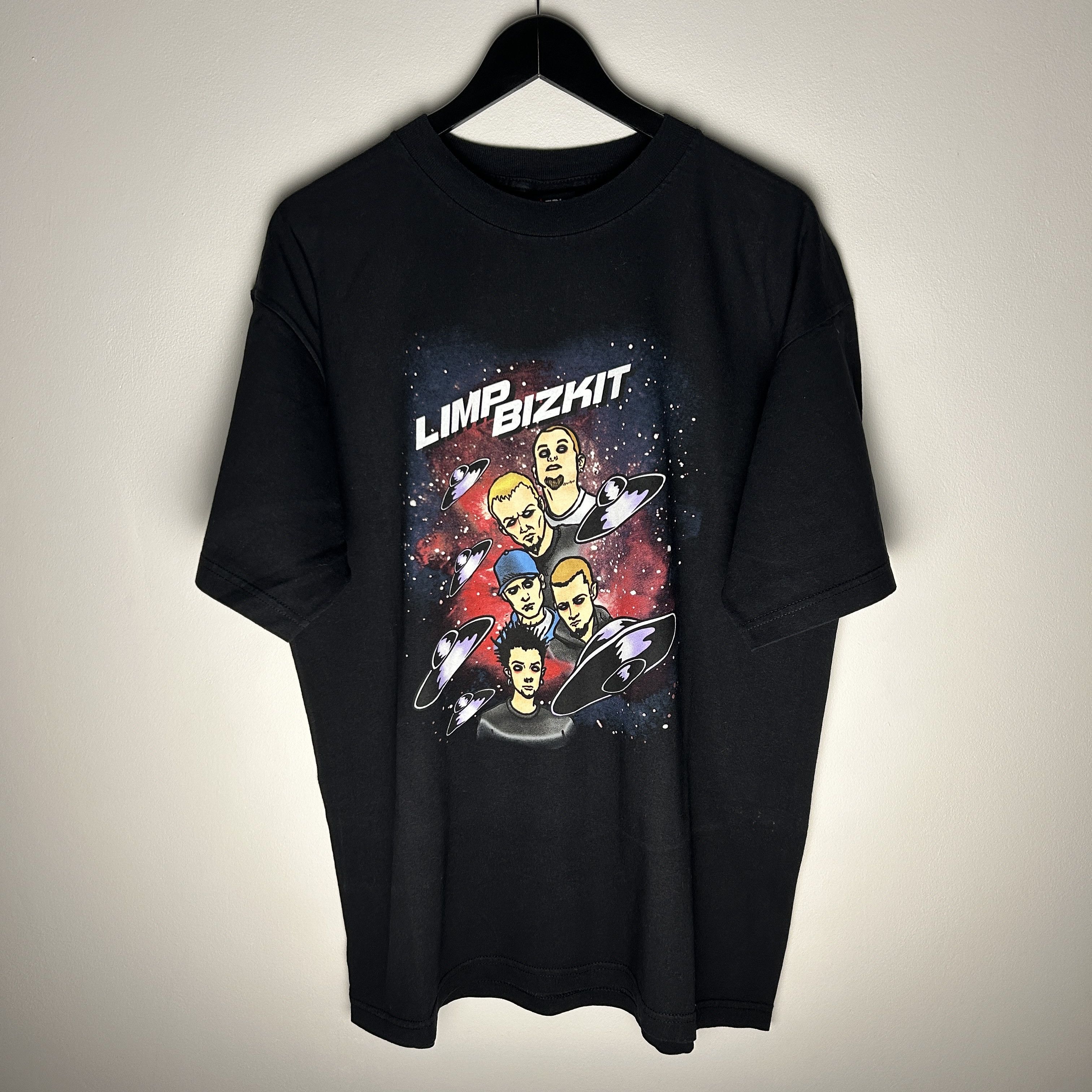 Band Tees Vintage Limp Bizkit UFO Giant Band T-shirt Size US XL / EU 56 / 4 - 1 Thumbnail