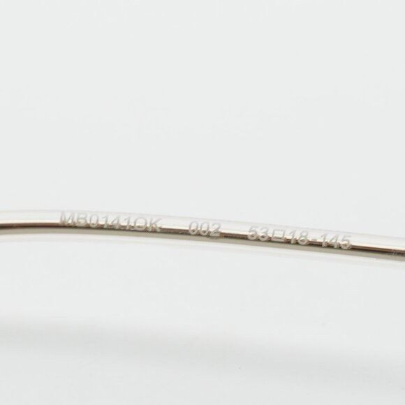 Montblanc Montblanc MB0141OK 002 Eyeglasses Gold/Black 53mm Square Size ONE SIZE - 10 Thumbnail