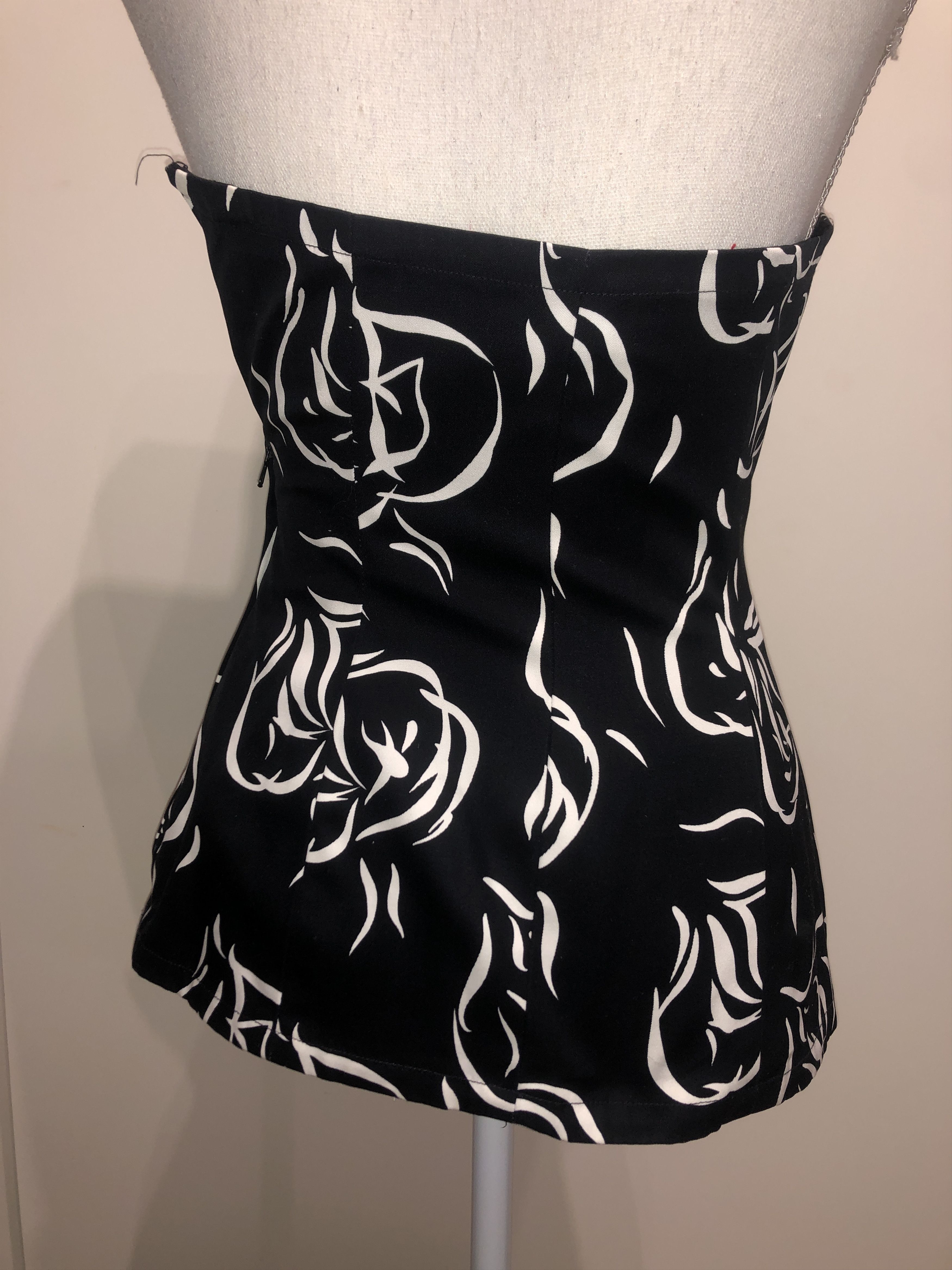 Yves Saint Laurent 80's Combed Cotton Corset Size S / US 4 / IT 40 - 7 Thumbnail