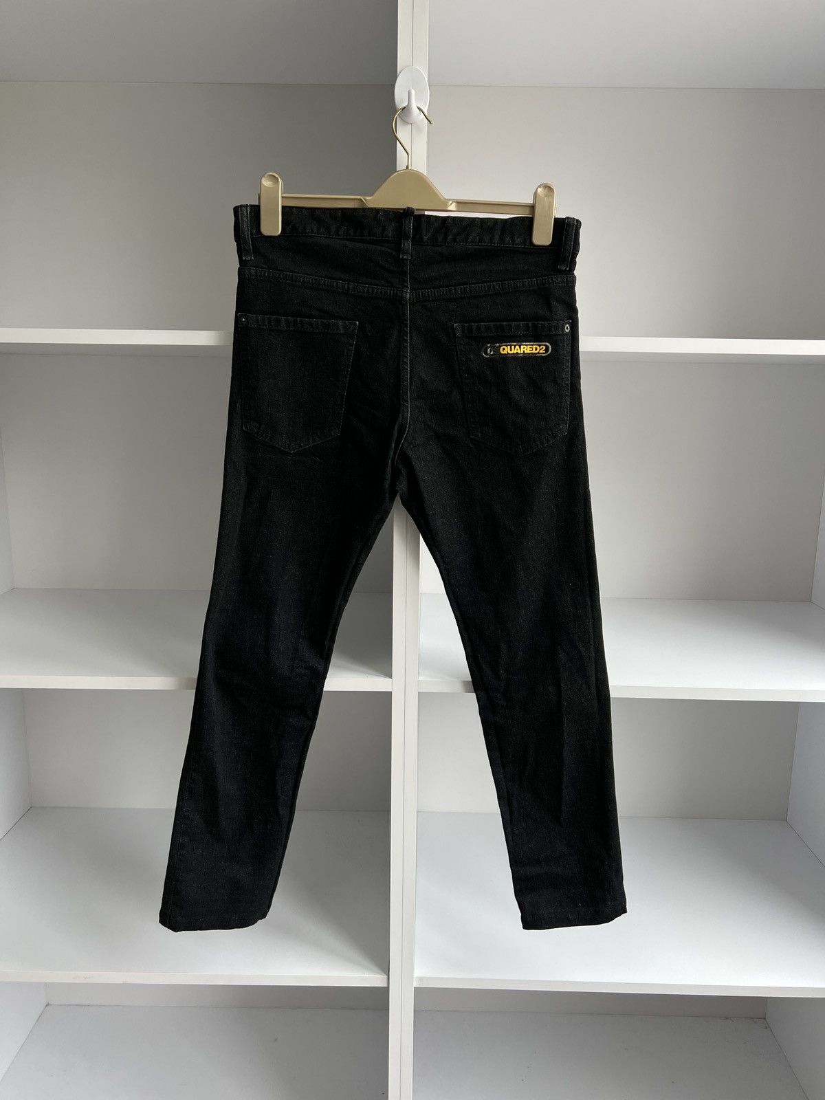 Vintage Dsquared2 Denim Black Women’s Pants