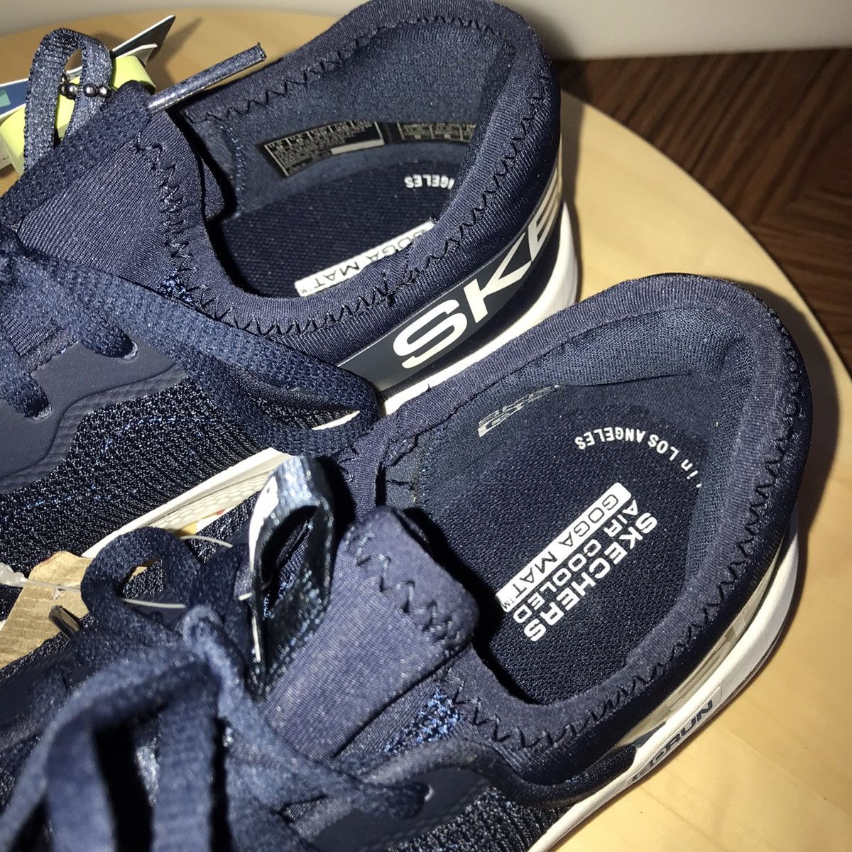 SKECHERS Skechers Go run elevate Charchoal Blue Sneaker Shoe Running Size US 6 / EU 39 - 13 Thumbnail