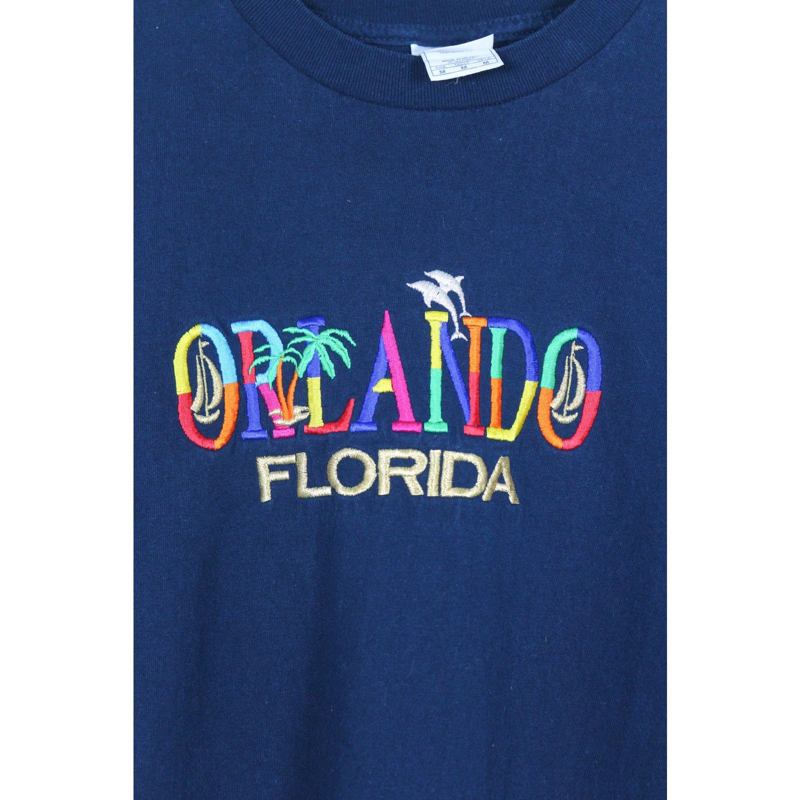Vintage Vintage Florida Orlando USA Tee T-shirt 90s Y2K Size US L / EU 52-54 / 3 - 2 Thumbnail