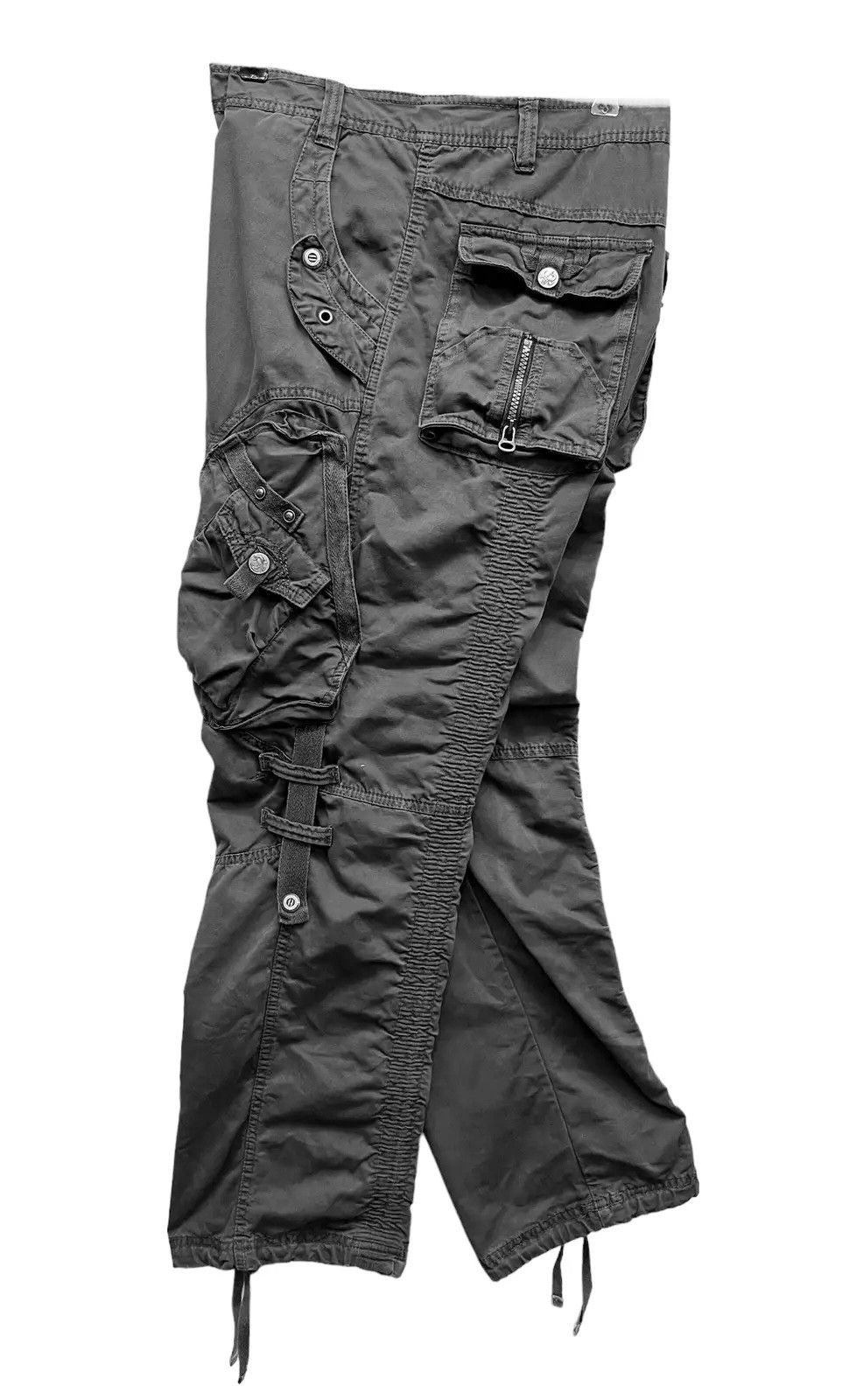 FUSAI 🔥FYE🔥FUSAI Japan Bondage Insane Multipocket Cargo Pants Size US 35 - 6 Thumbnail