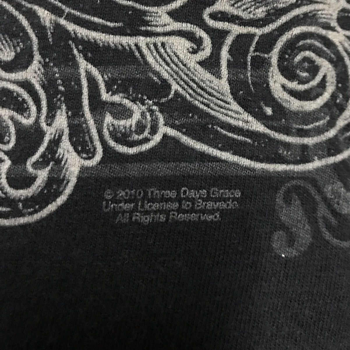 Band Tees × Vintage Three Days Grace Vintage T-Shirt Size US L / EU 52-54 / 3 - 3 Thumbnail